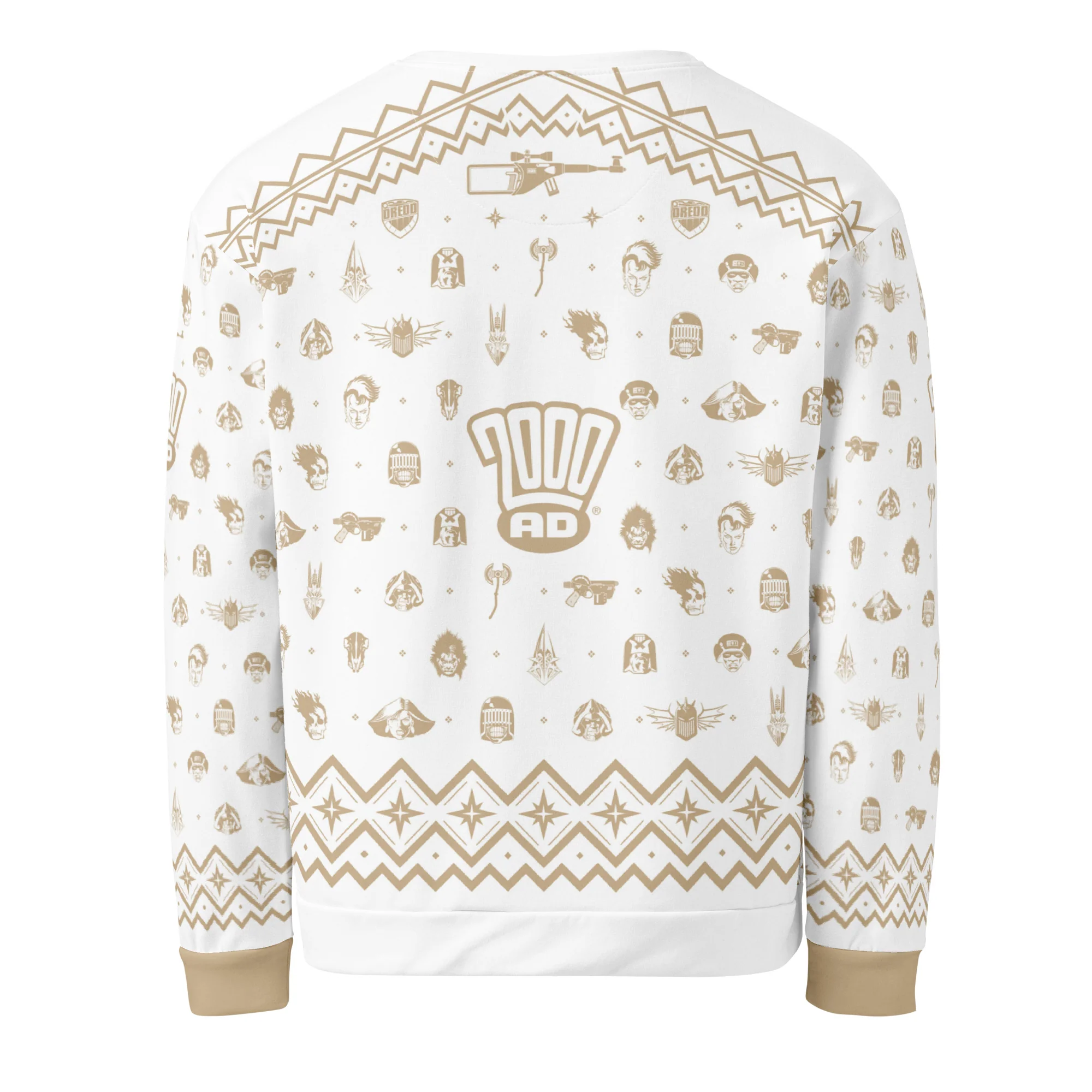 2000 AD Christmas Jumper Gold - Image 2