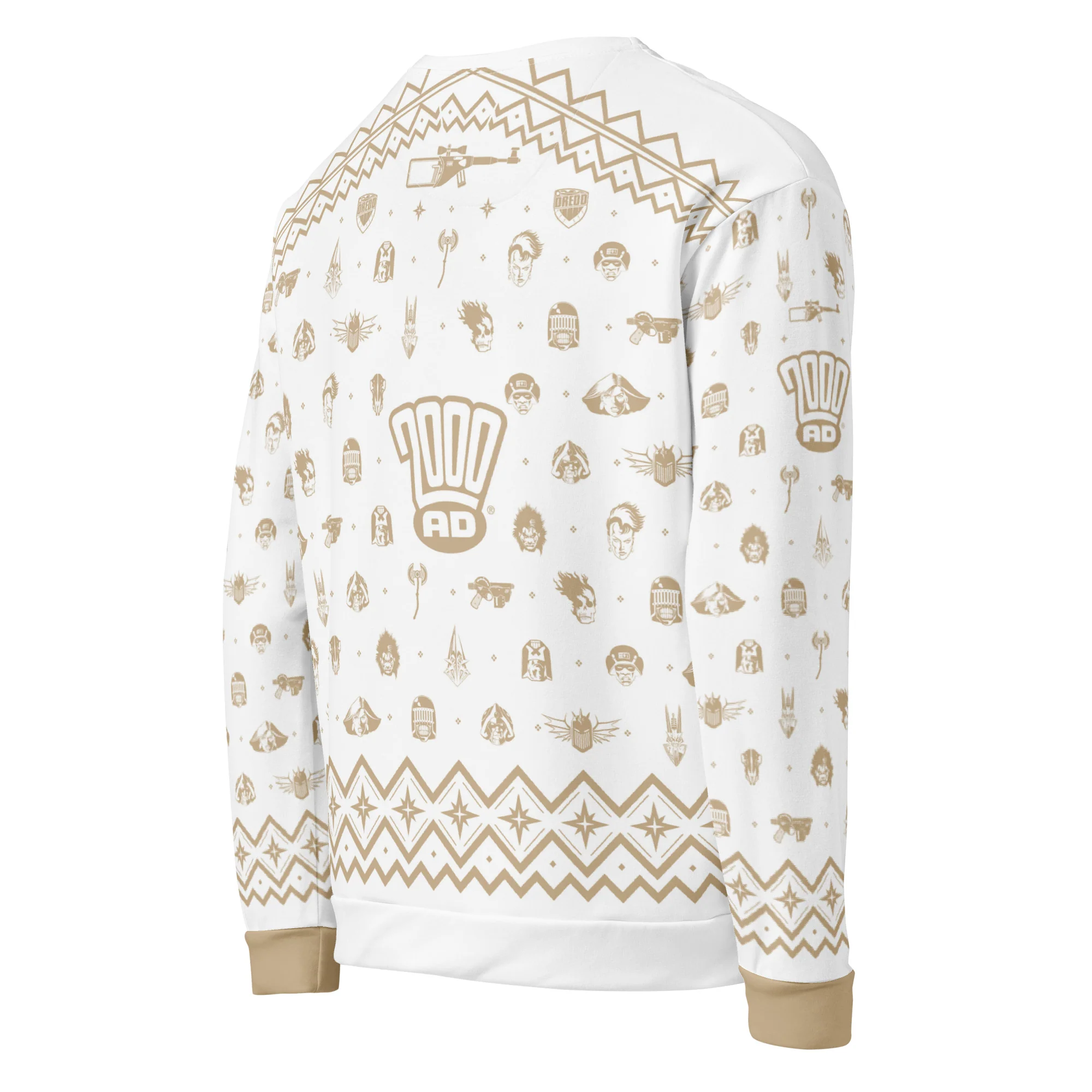 2000 AD Christmas Jumper Gold - Image 4