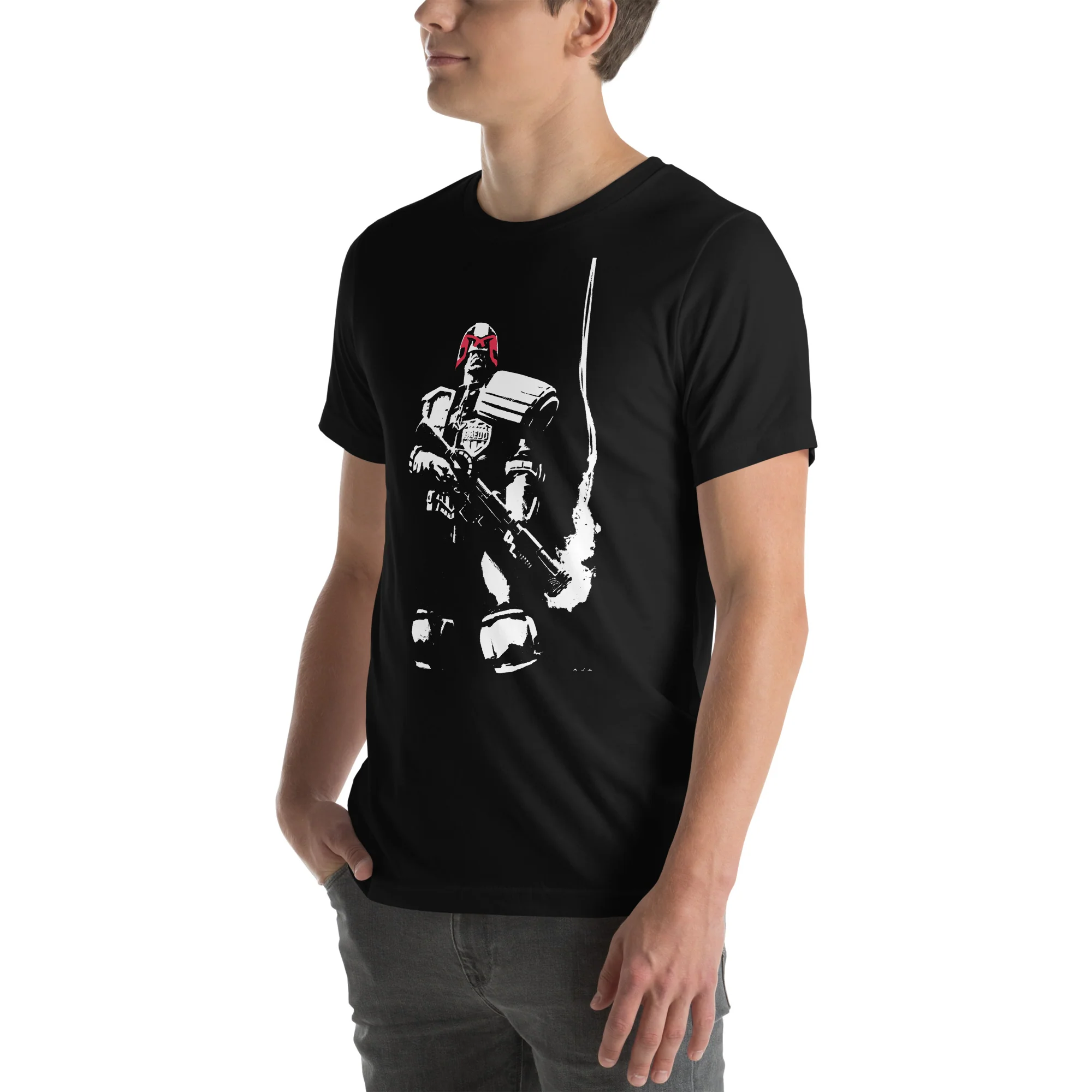 2000 AD David Aja Judge Dredd T-shirt - Image 2