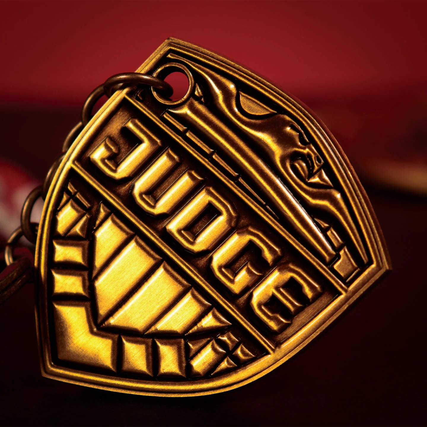 2000 AD Judge Dredd Badge Keyring - Image 12