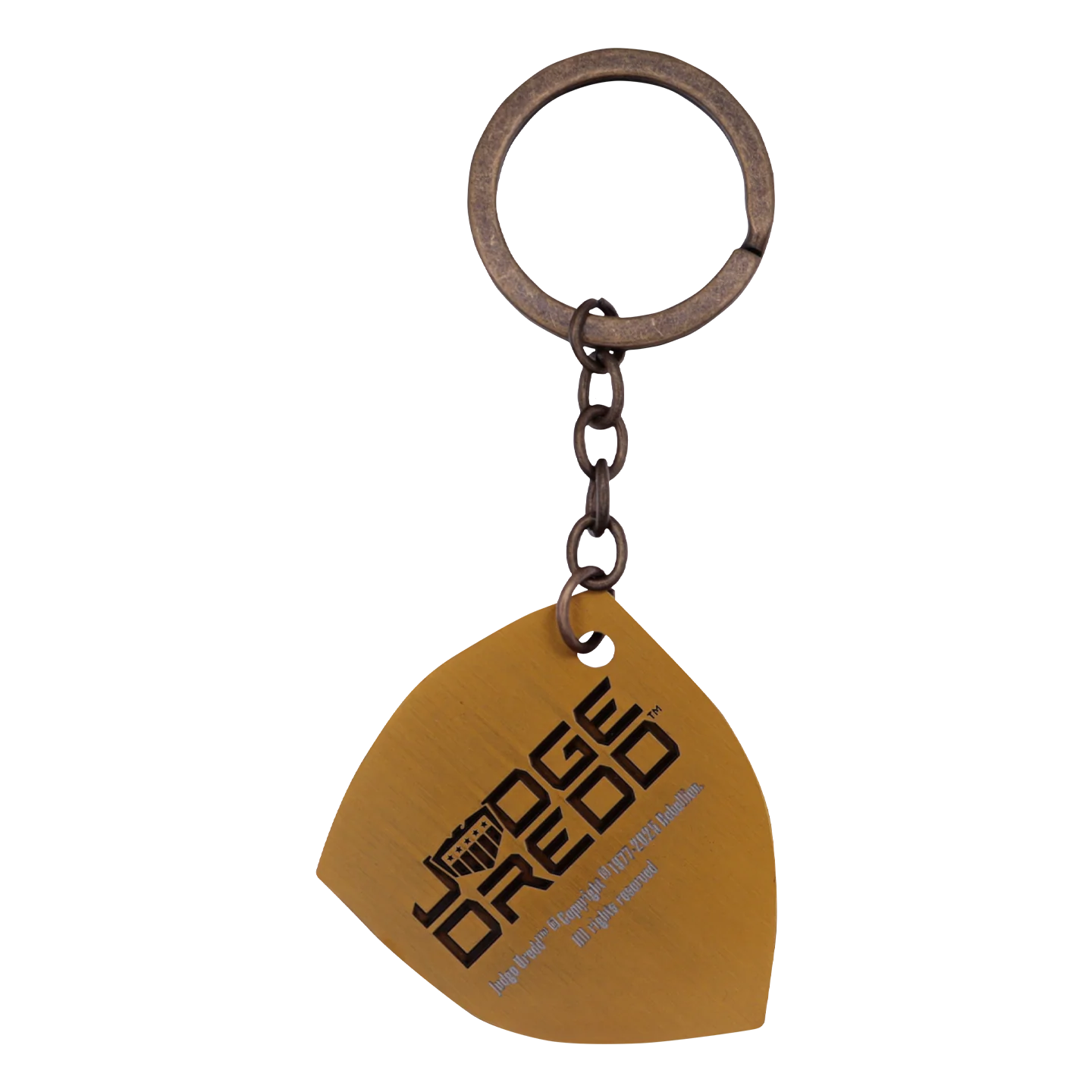 2000 AD Judge Dredd Badge Keyring - Image 4