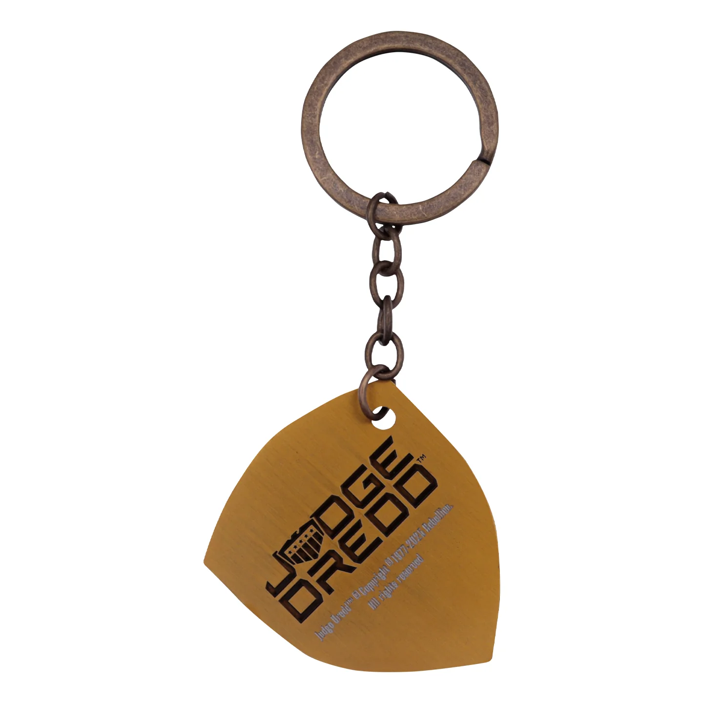 2000 AD Judge Dredd Badge Keyring - Image 5