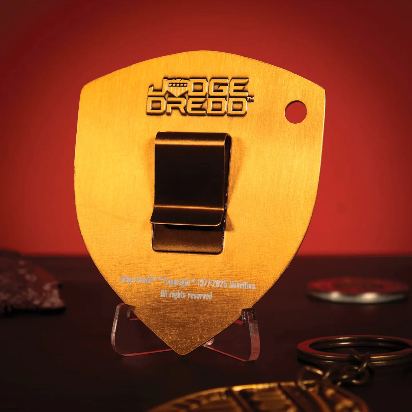 2000 AD Judge Dredd Badge Replica - Image 4