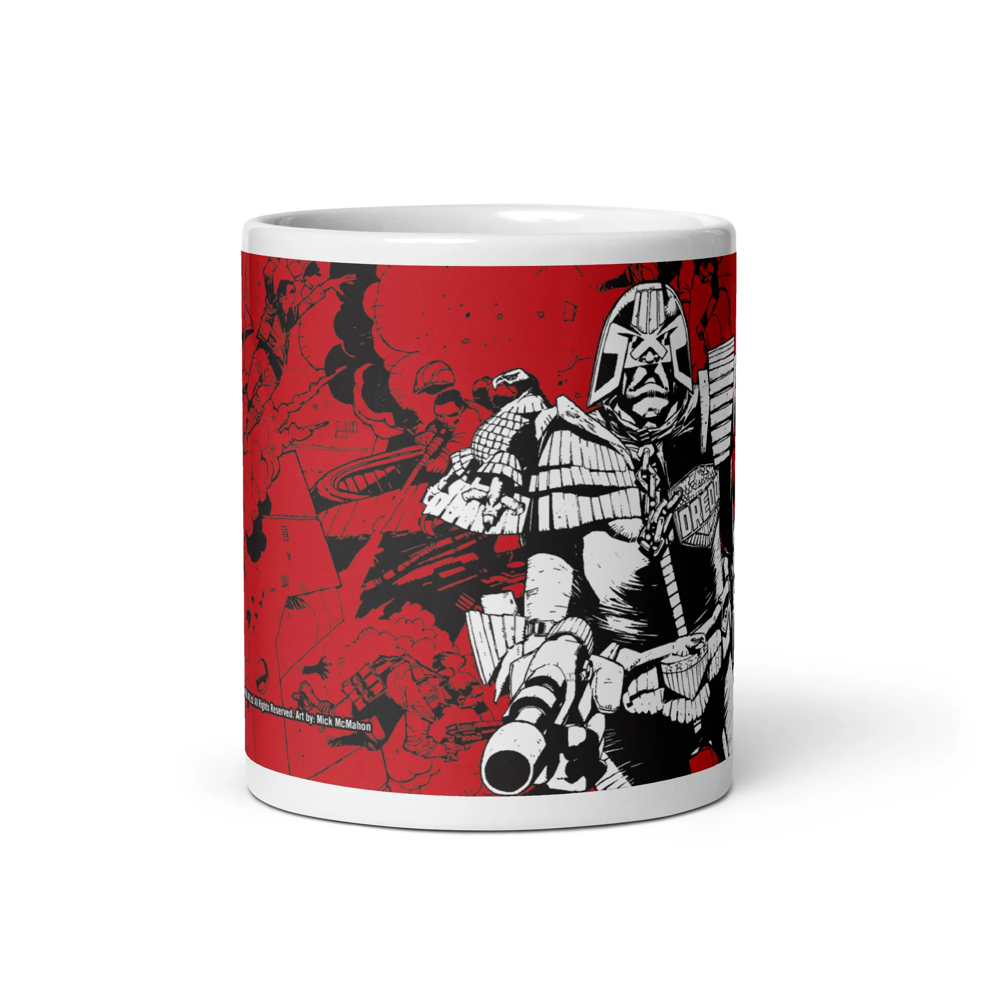 2000 AD Judge Dredd by McMahon Mug - Image 3