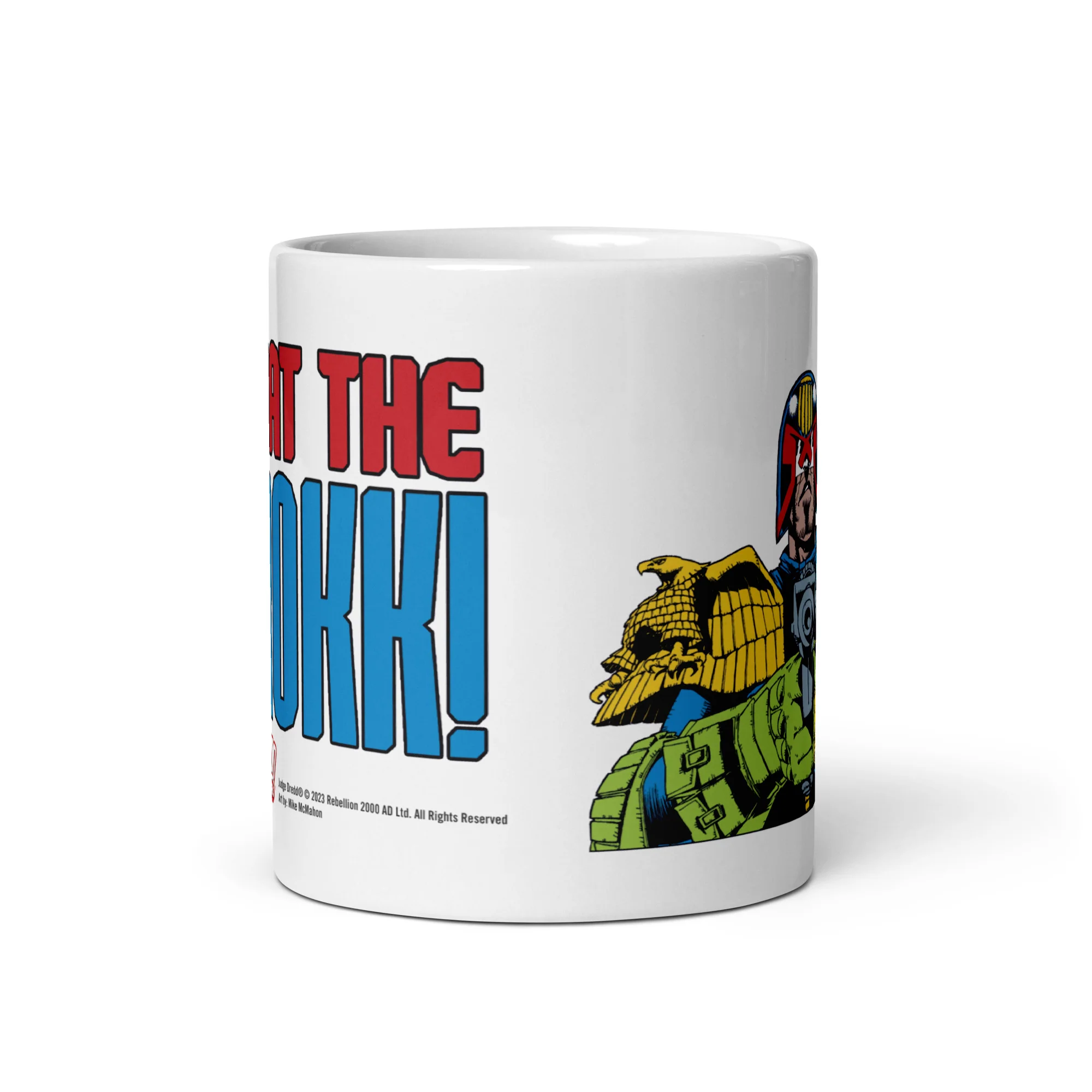 2000 AD Judge Dredd Drokk Mug - Image 3