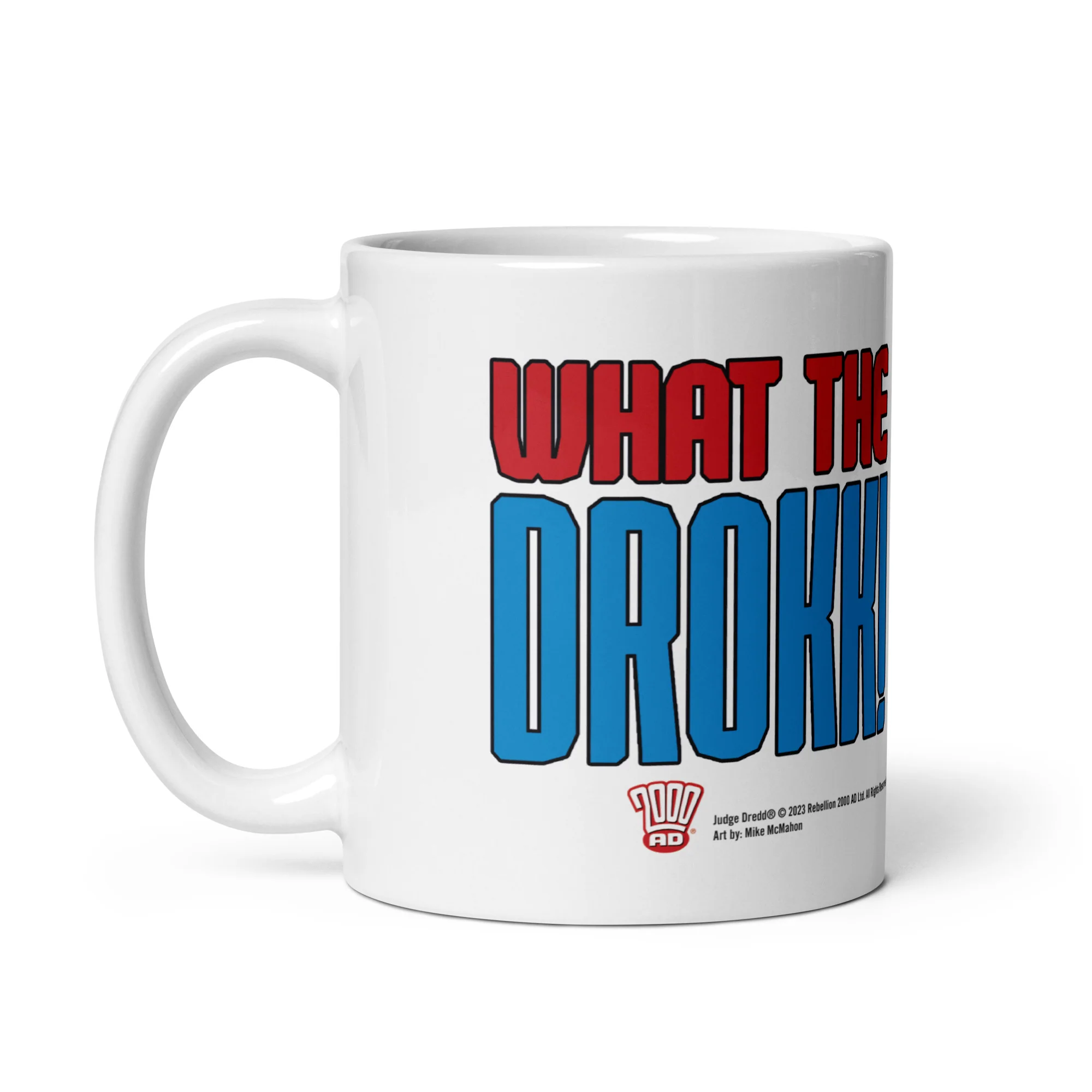 2000 AD Judge Dredd Drokk Mug - Image 4
