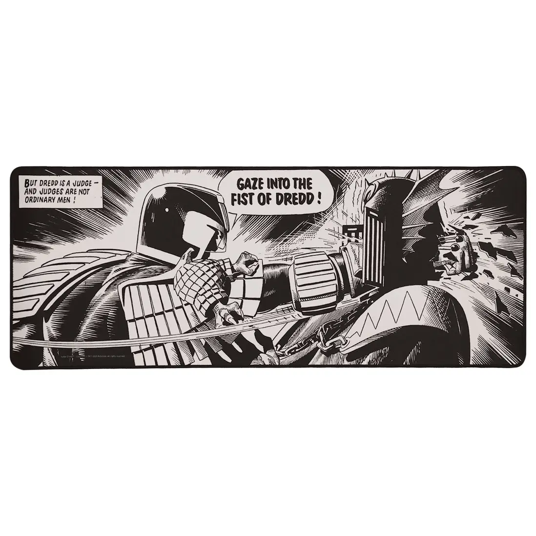2000 AD Judge Dredd XL Desk Pad and Coaster Set - Image 4
