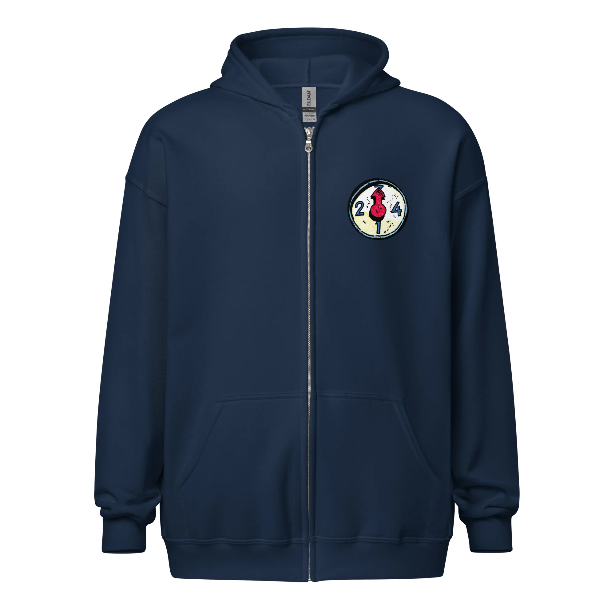 2000 AD Mean Machine Real Mean Zip Hoodie - Image 3