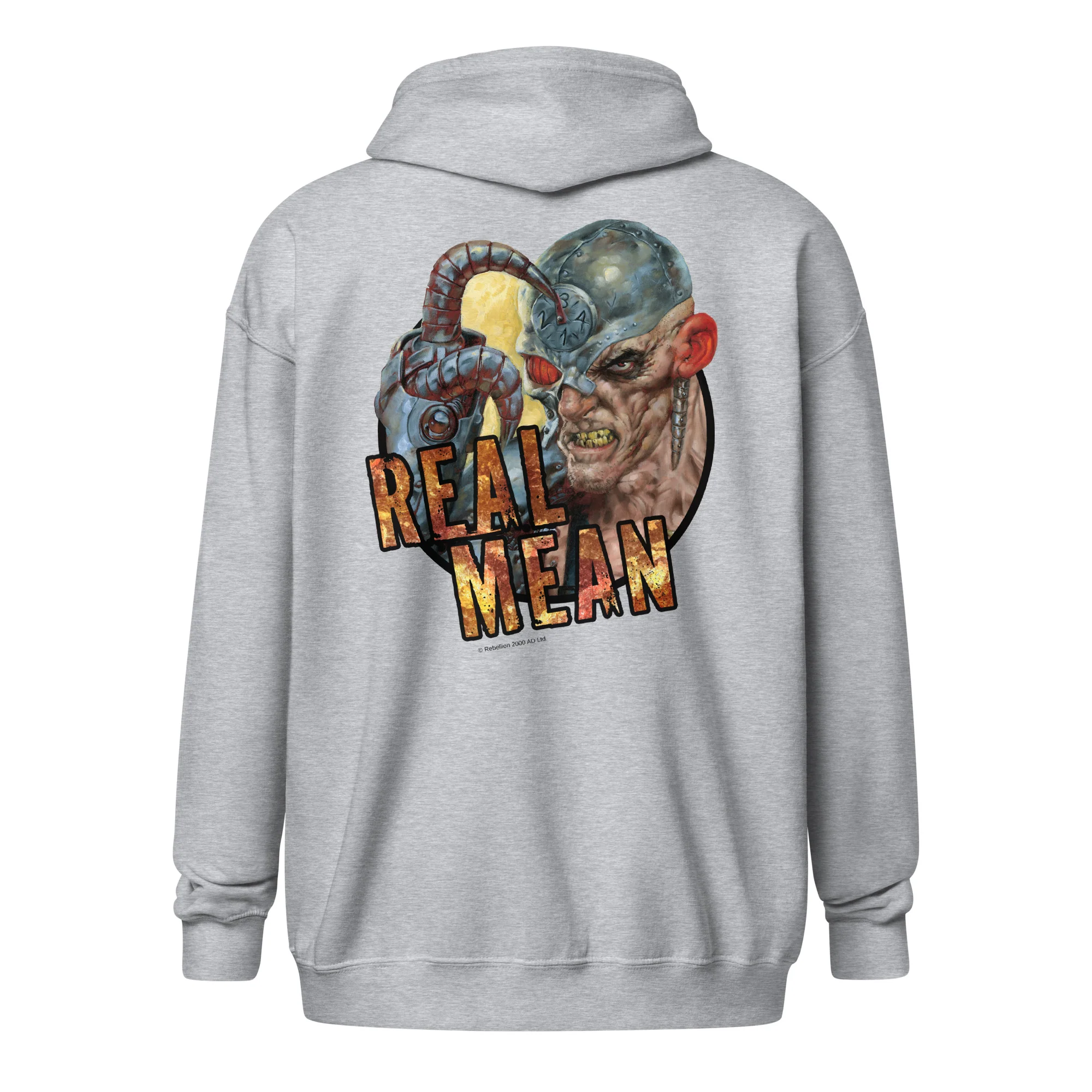 2000 AD Mean Machine Real Mean Zip Hoodie - Image 6