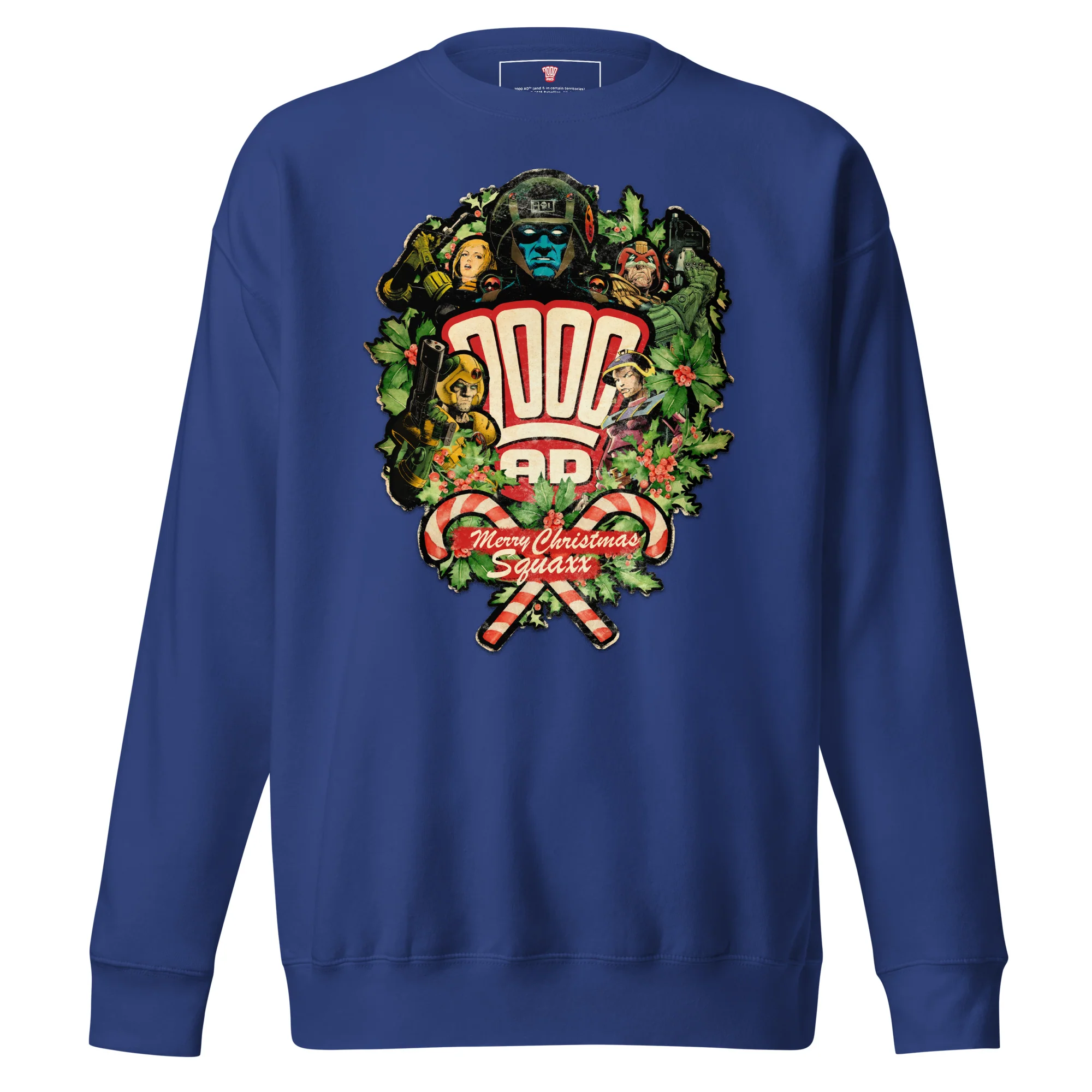 2000 AD Merry Christmas Squaxx Sweater - Image 2