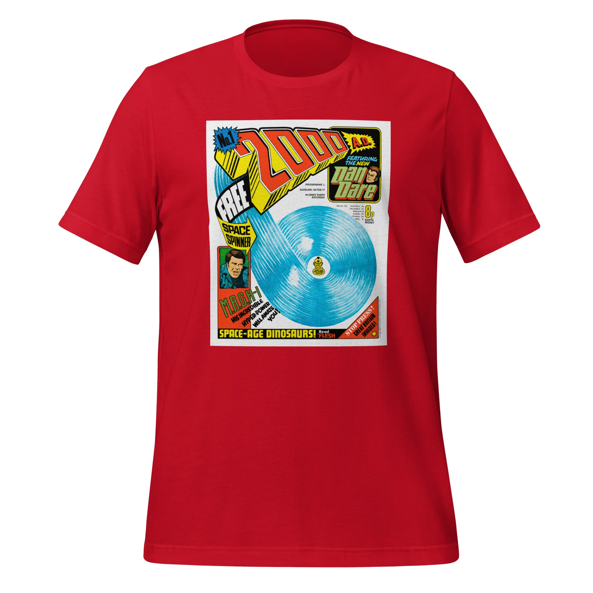 2000 AD Prog 1 T-Shirt - Image 2