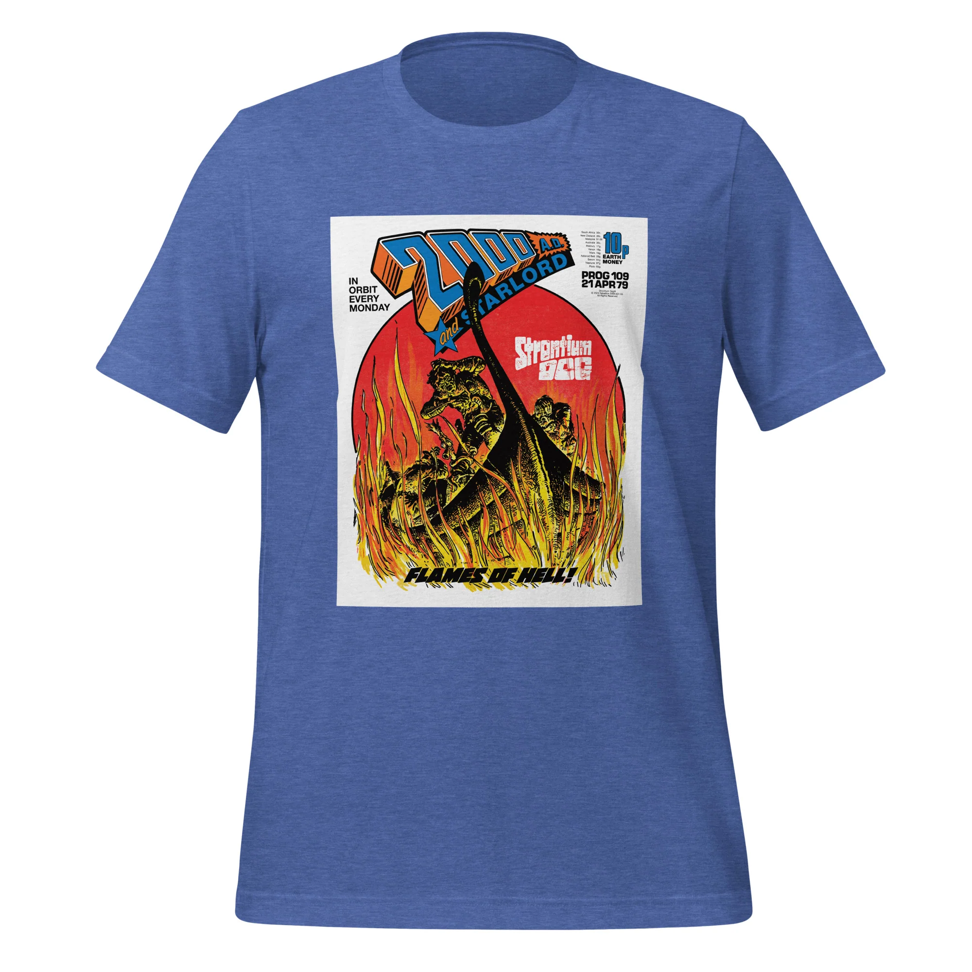 2000 AD Prog 109 T-Shirt - Image 2