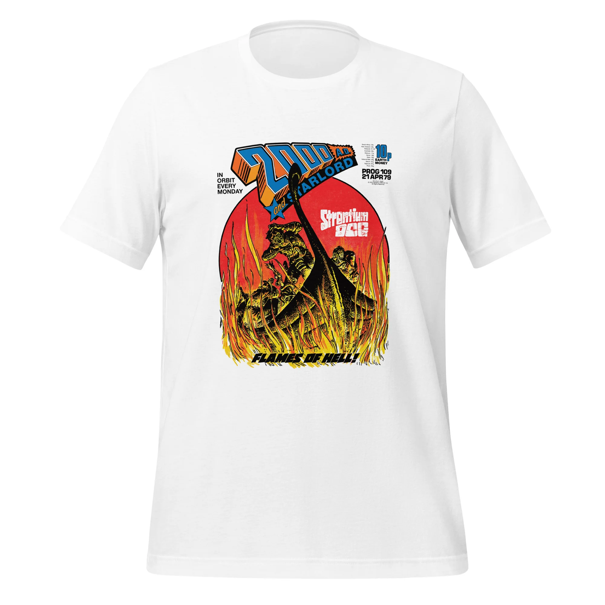 2000 AD Prog 109 T-Shirt - Image 3