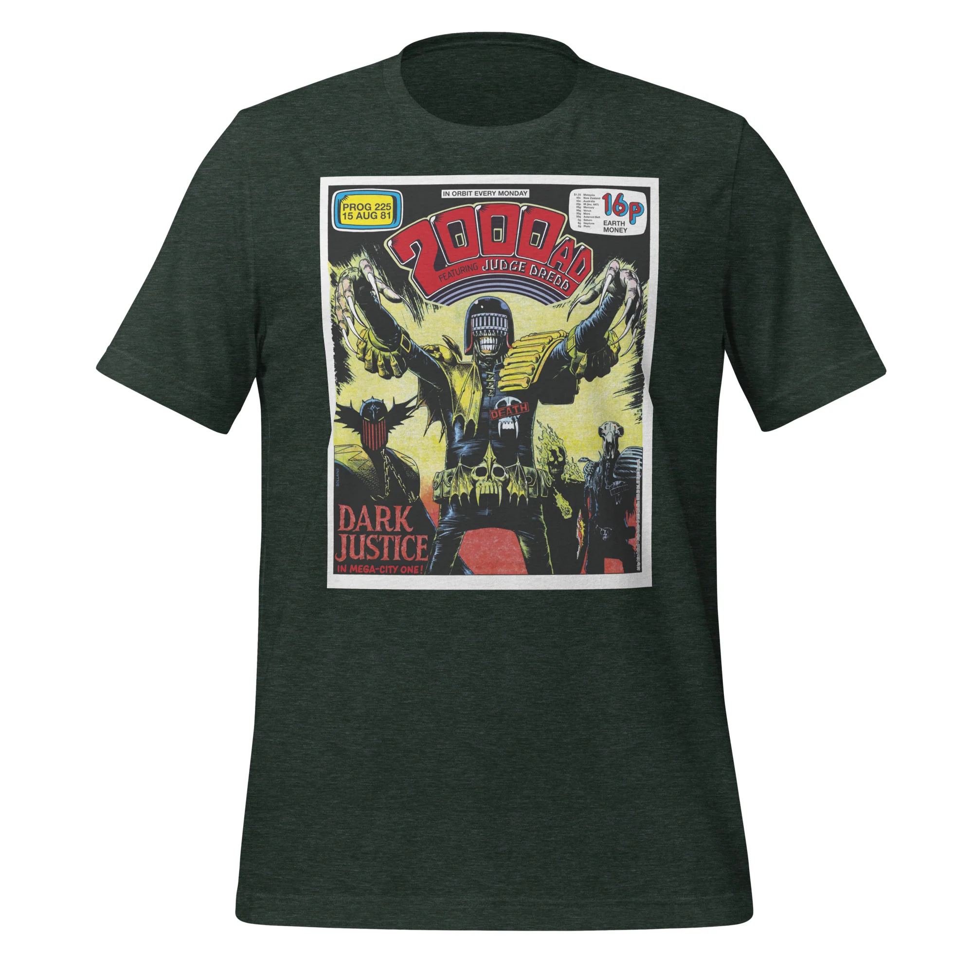 2000 AD Prog 225 T-Shirt - Image 2