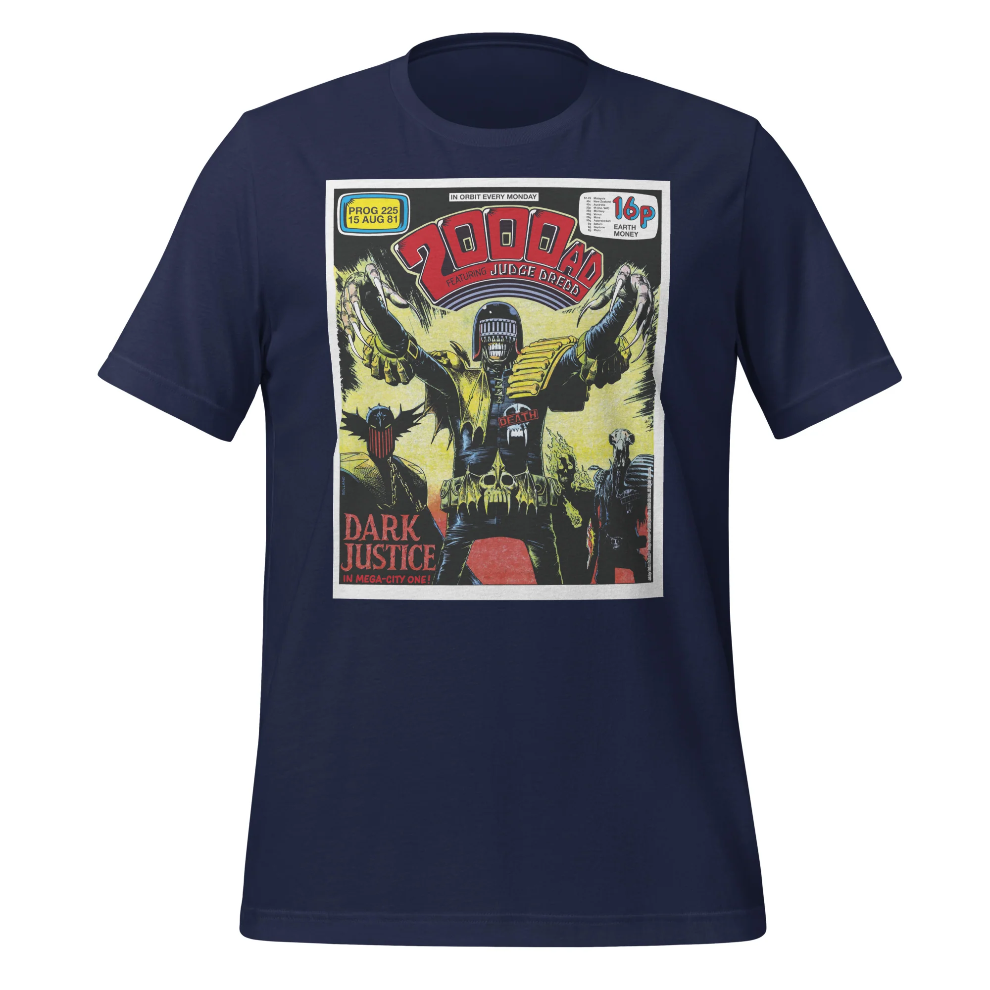 2000 AD Prog 225 T-Shirt - Image 3