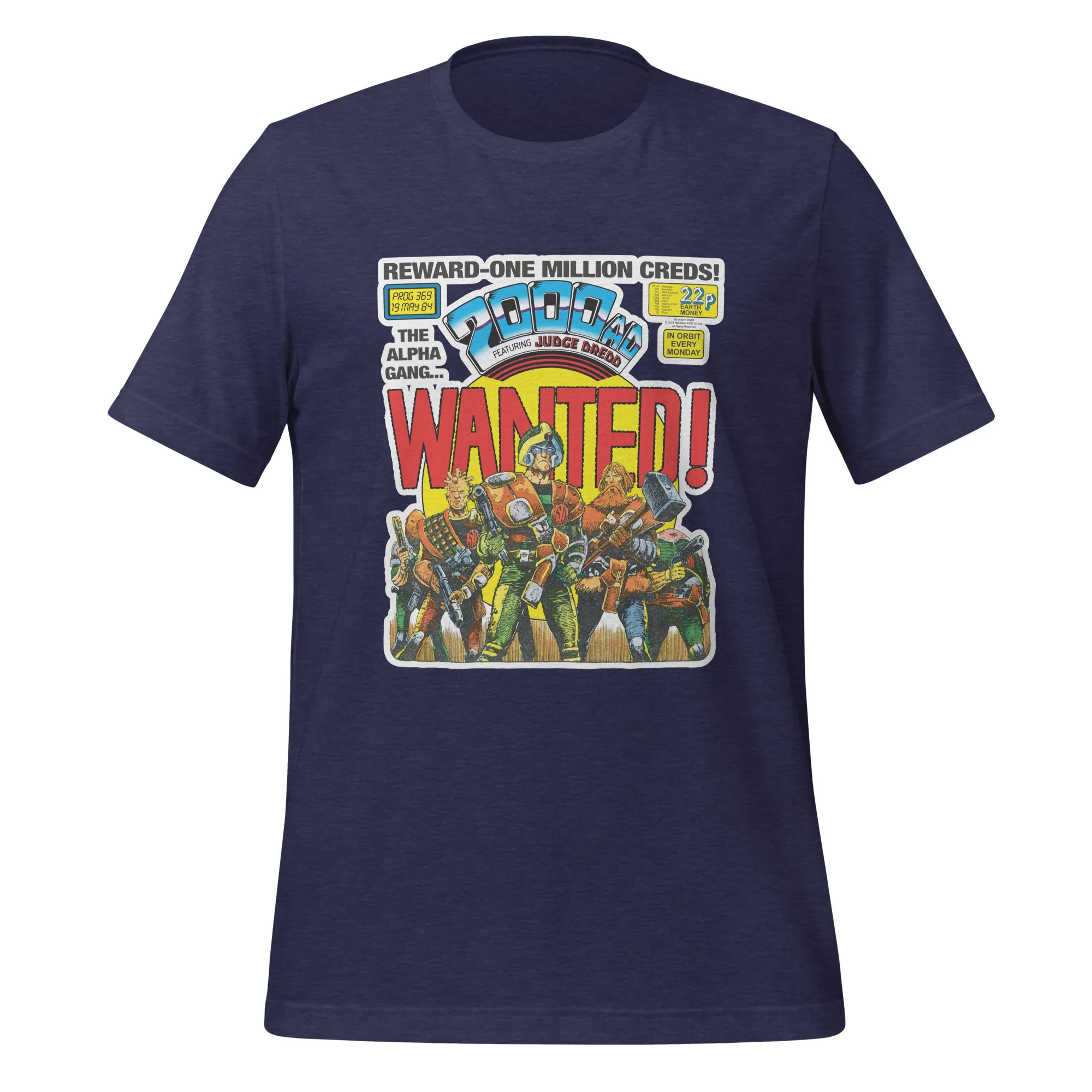 2000 AD Prog 369 T-Shirt: Wanted! - Image 2