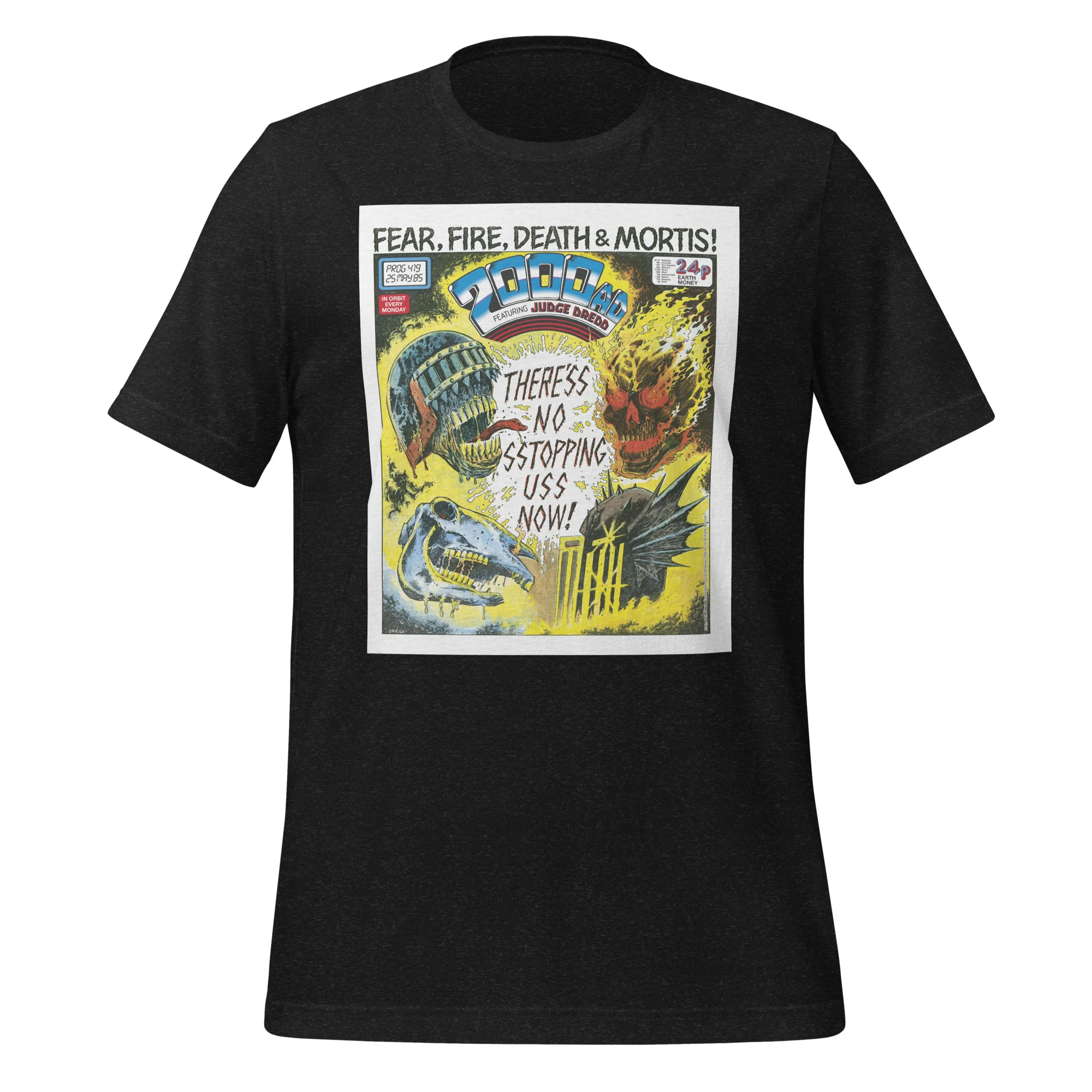 2000 AD Prog 419 T-Shirt - Image 3