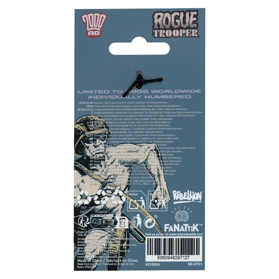 2000 AD Rogue Trooper GI Keyring - Image 7