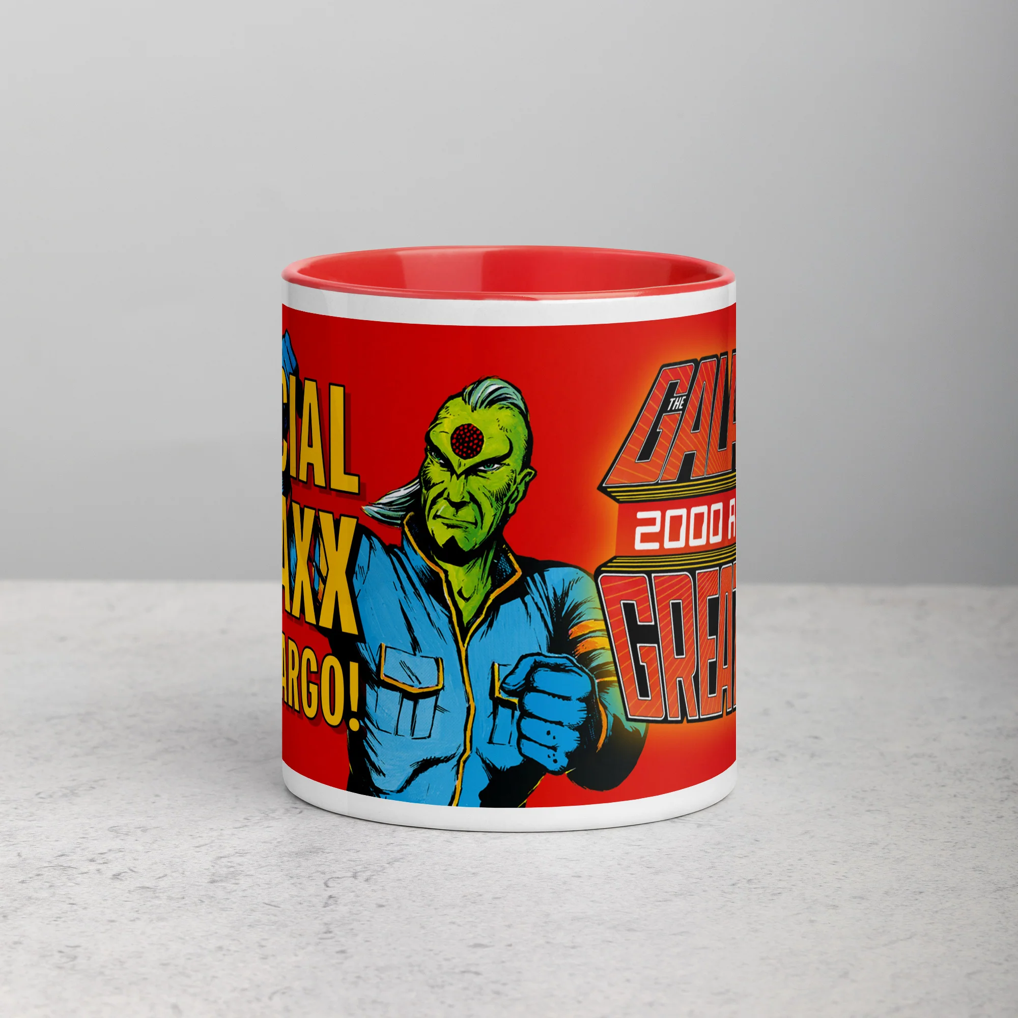 2000 AD Squaxx Dek Thargo Mug - Image 2