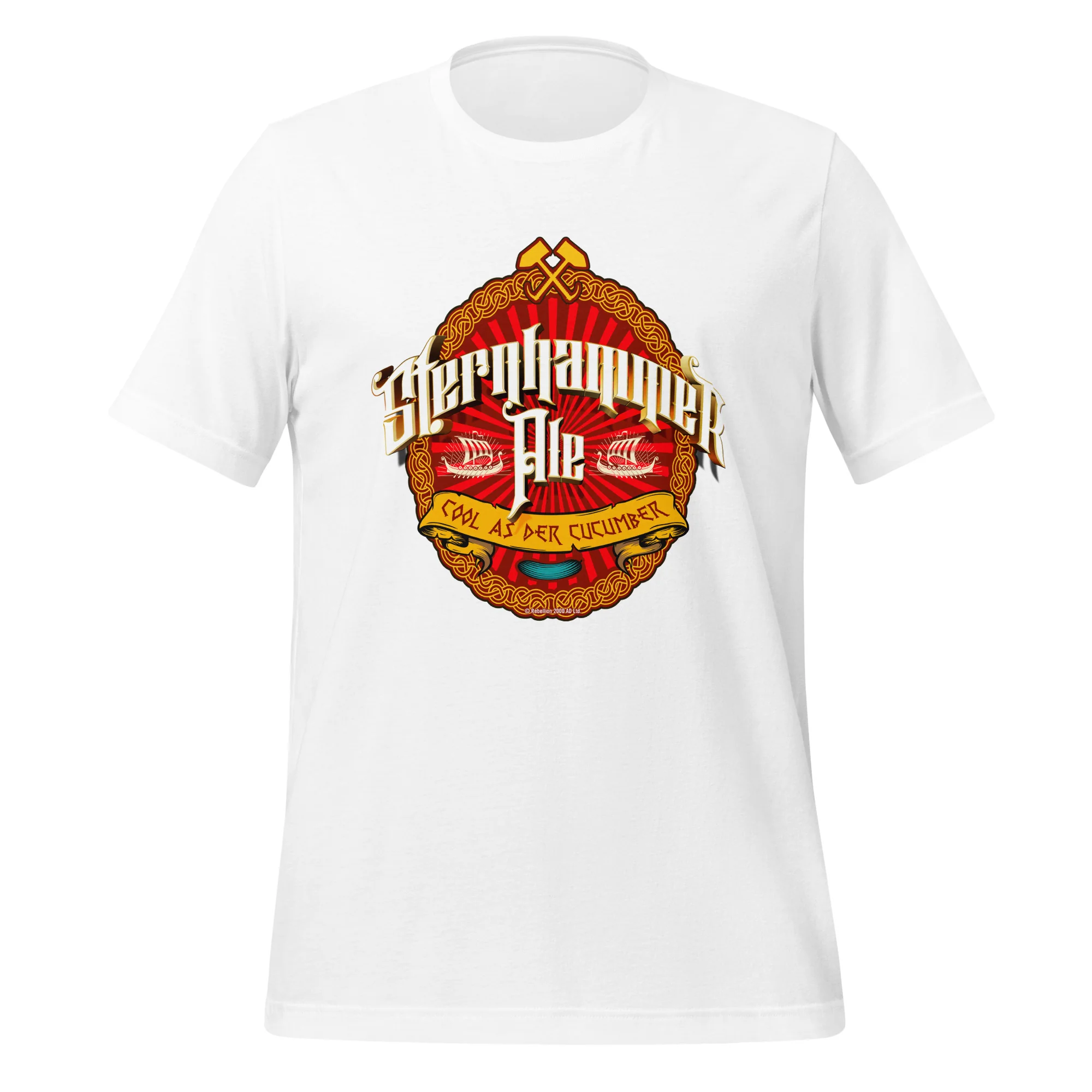 2000 AD Sternhammer Ale T-Shirt - Image 3