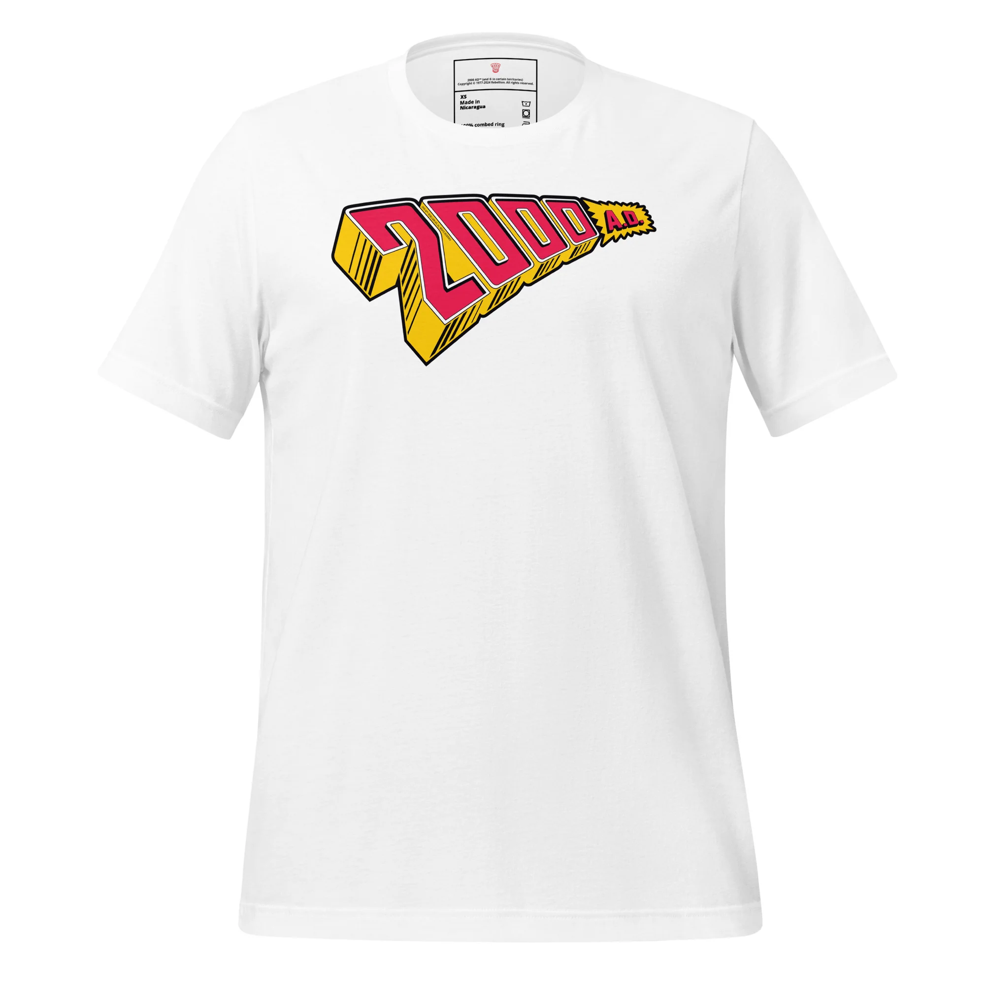 2000 AD - The Original Logo T-Shirt - Image 3