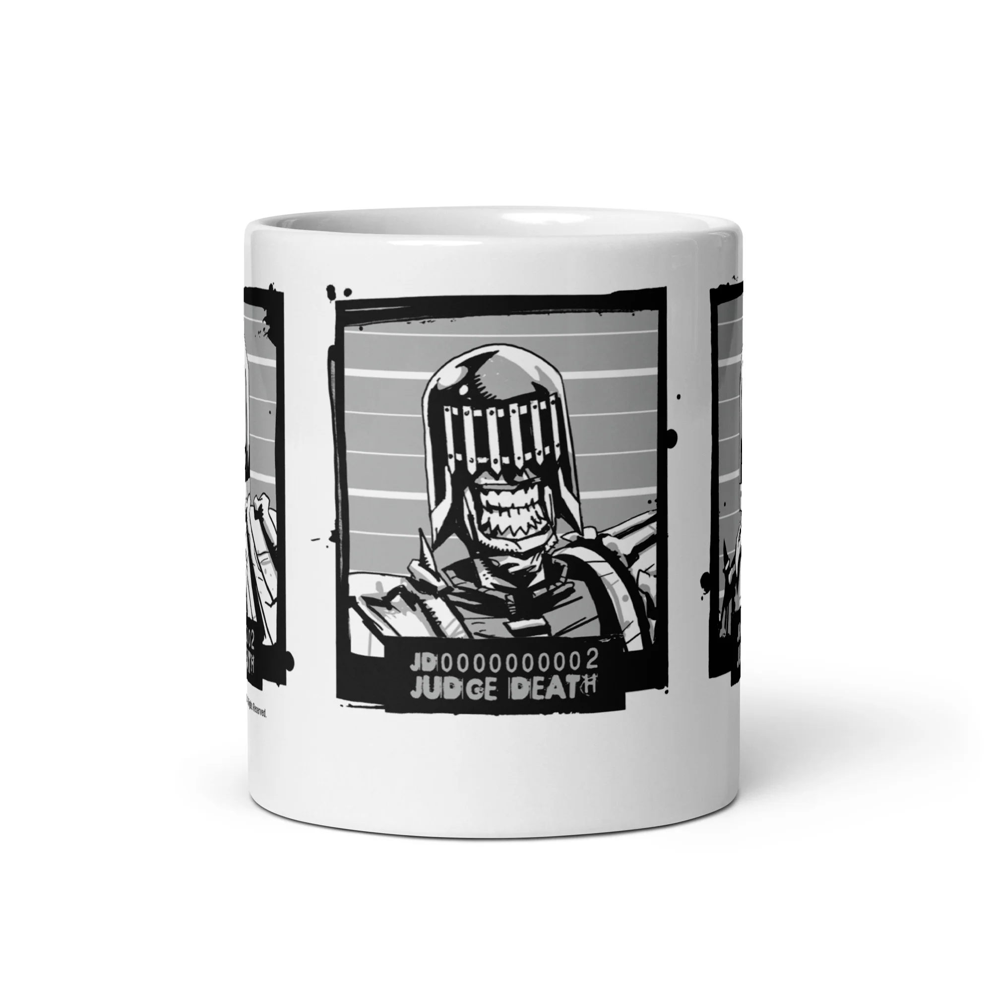 2000 AD Wanted Judge Death Mug - Image 3