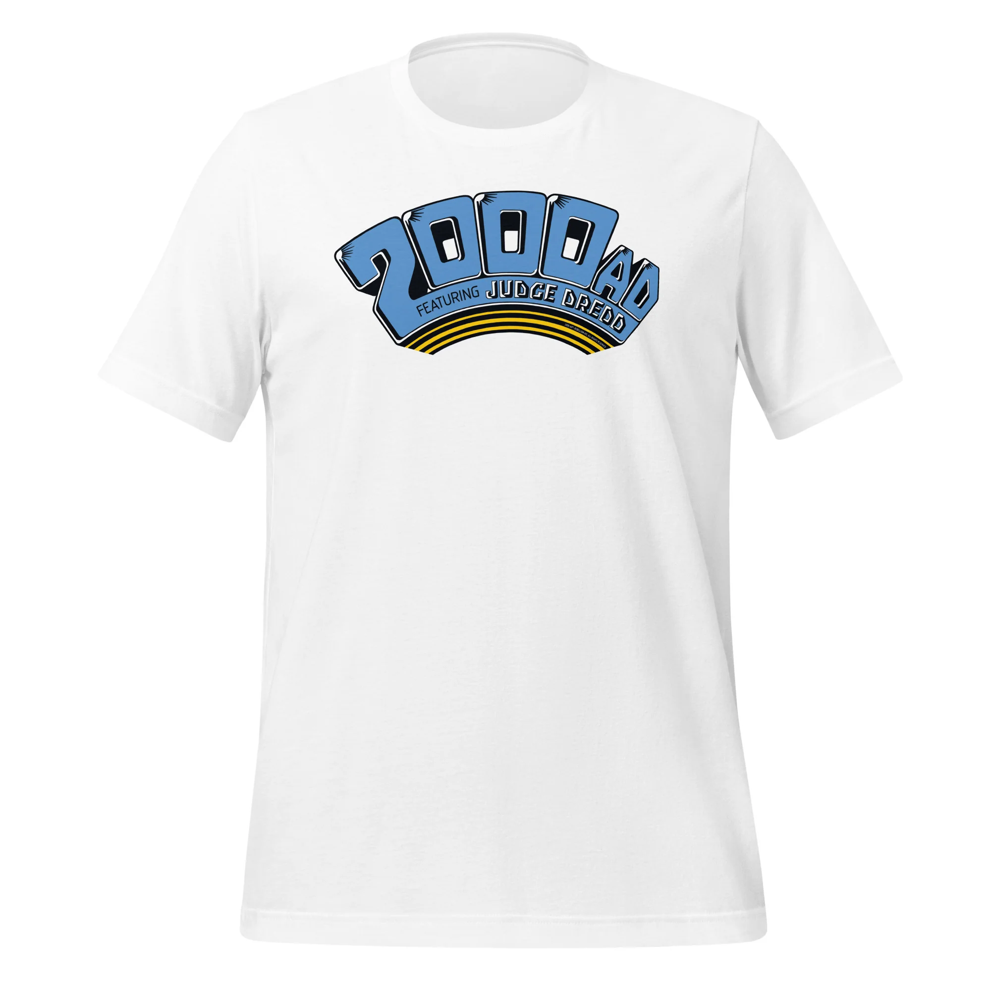 2000 AD - Classic 1980s Arch Logo T-Shirt - Image 3