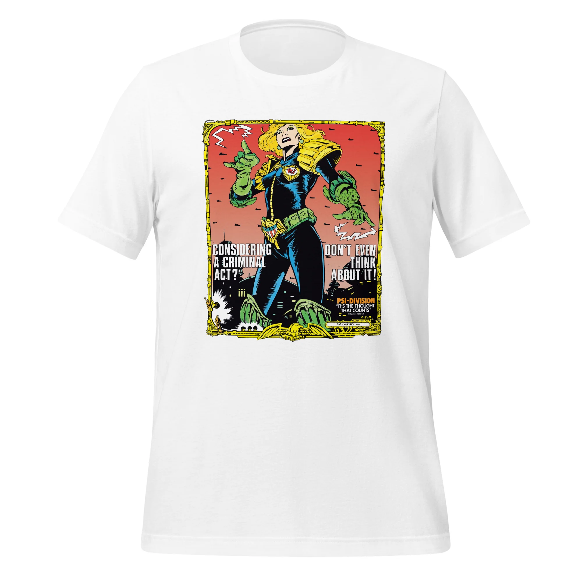 2000 AD Judge Anderson T-Shirt - Image 3