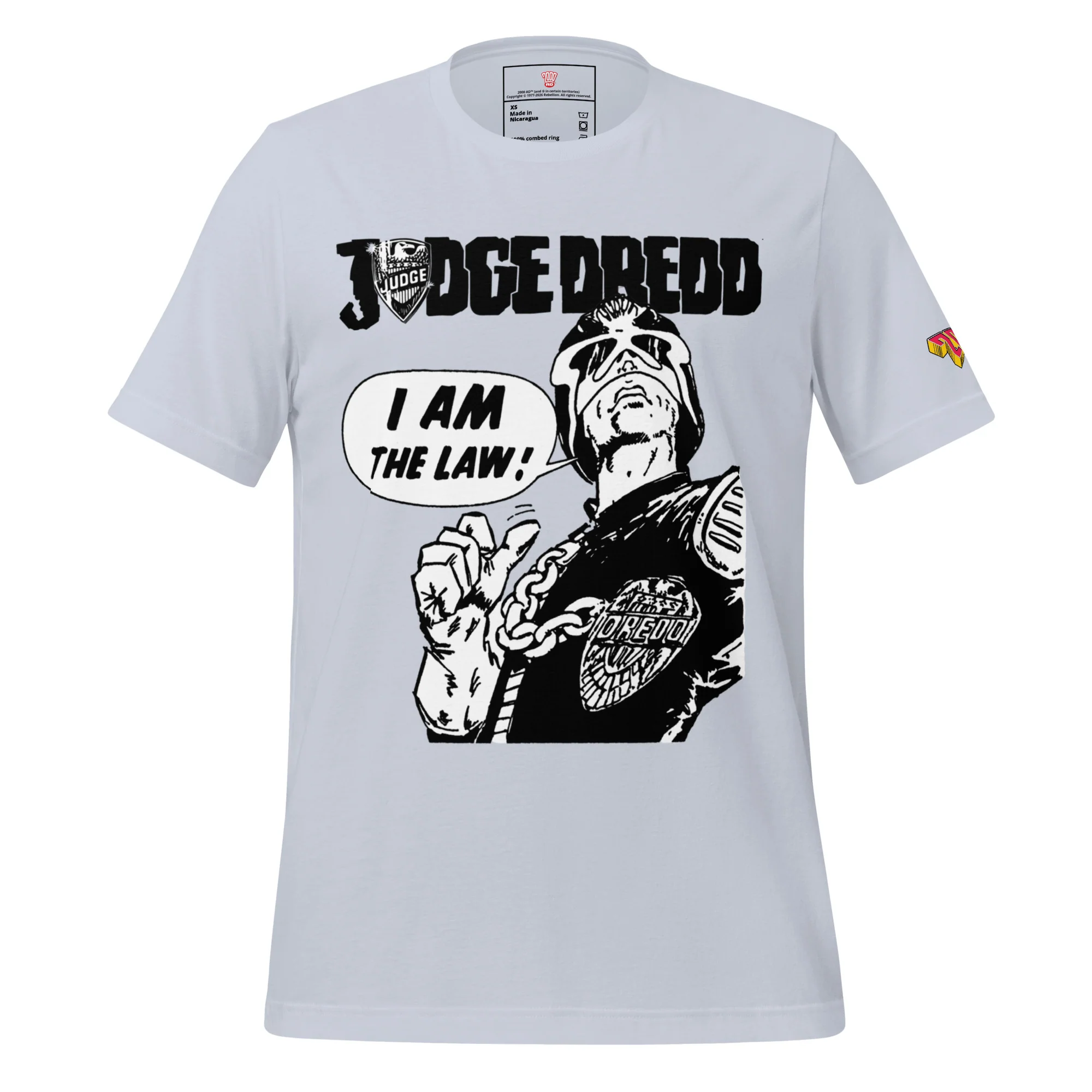49 Years of Judge Dredd T-Shirt - Image 3