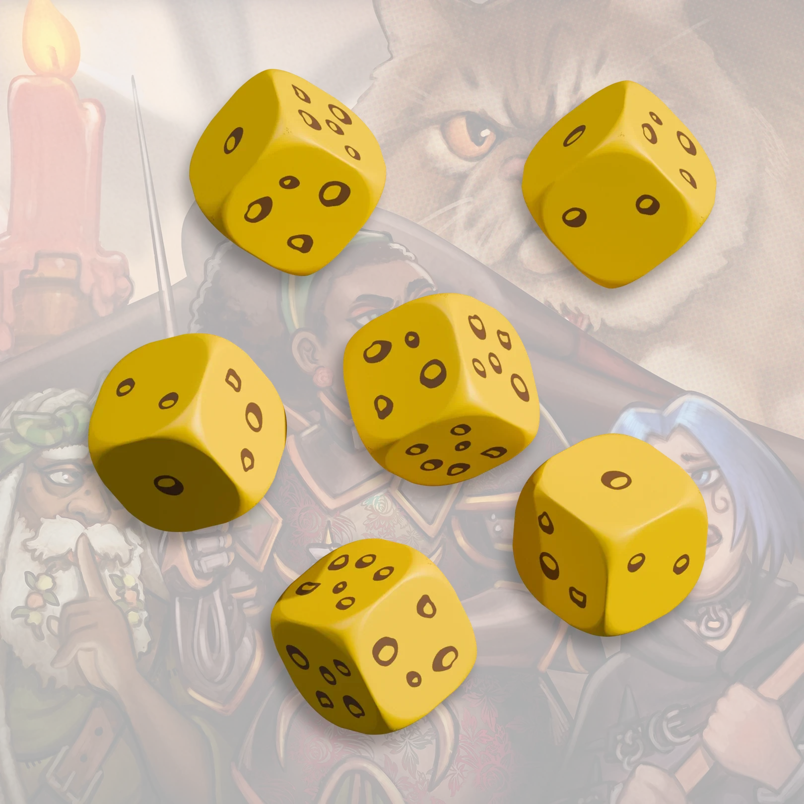 Adventure Presents: Tiny in the Tower Mice Dice
