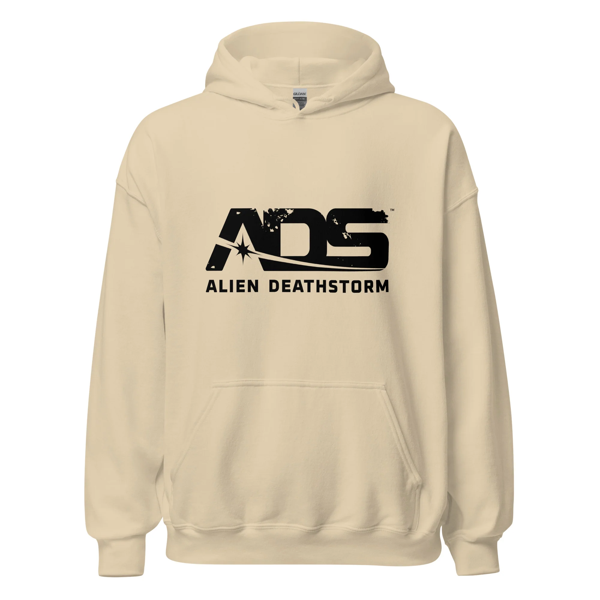 Alien Deathstorm Black Logo Hoodie - Image 3