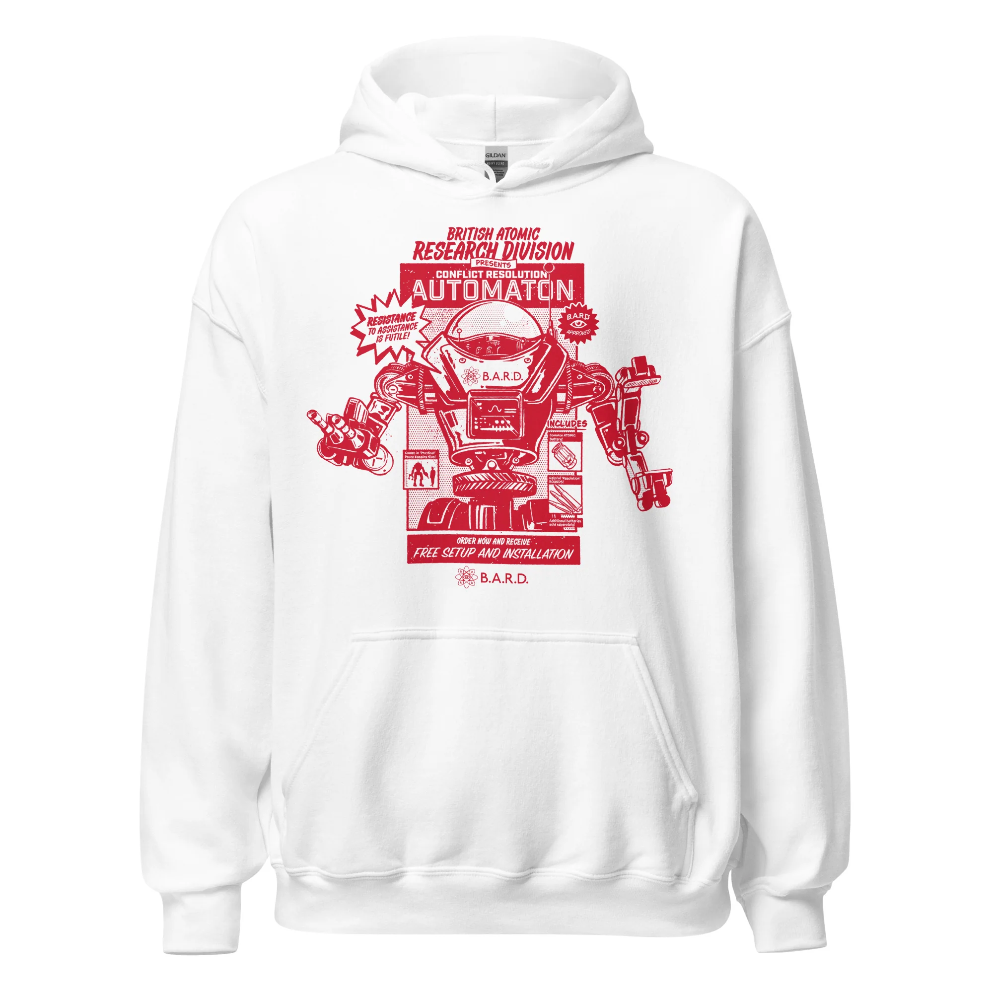 Atomfall B.A.R.D. Robot Hoodie