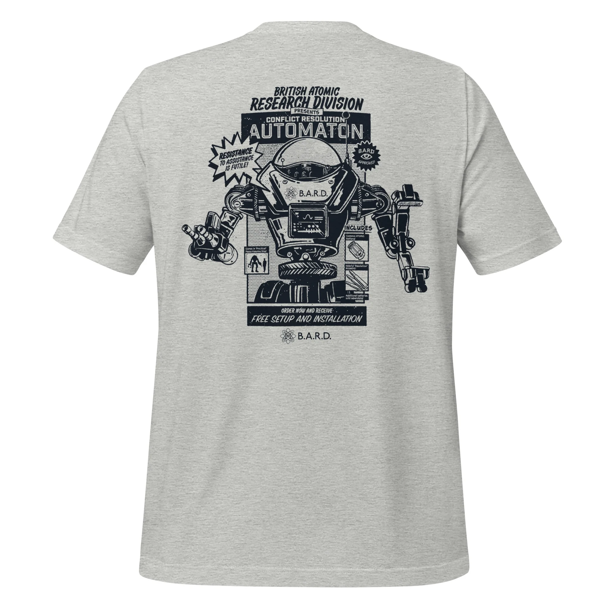 Atomfall B.A.R.D. Robot T-Shirt - Image 3