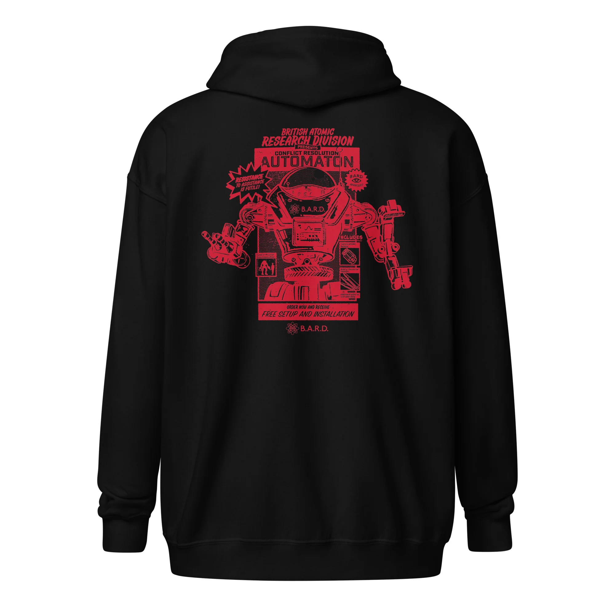 Atomfall B.A.R.D. Robot Zip Hoodie - Image 2