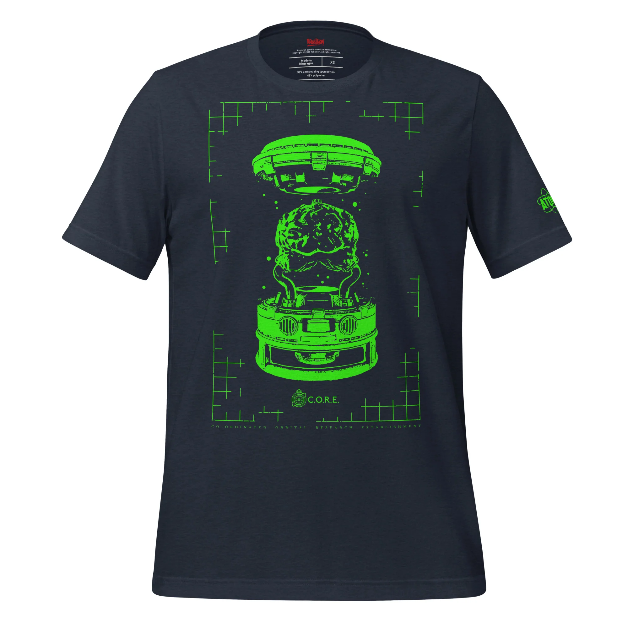 Atomfall Brain in Jar T-Shirt - Image 2