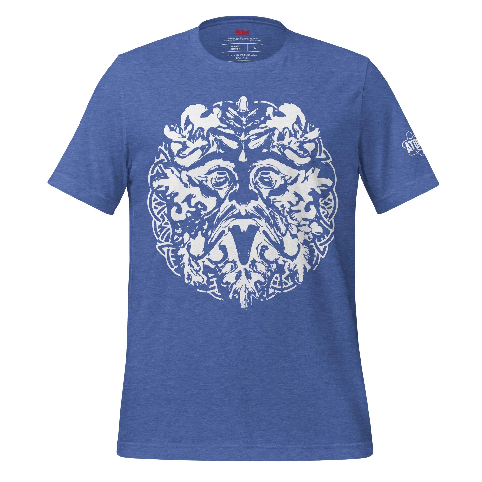 Atomfall Greenman Face T-shirt (Dark) - Image 7