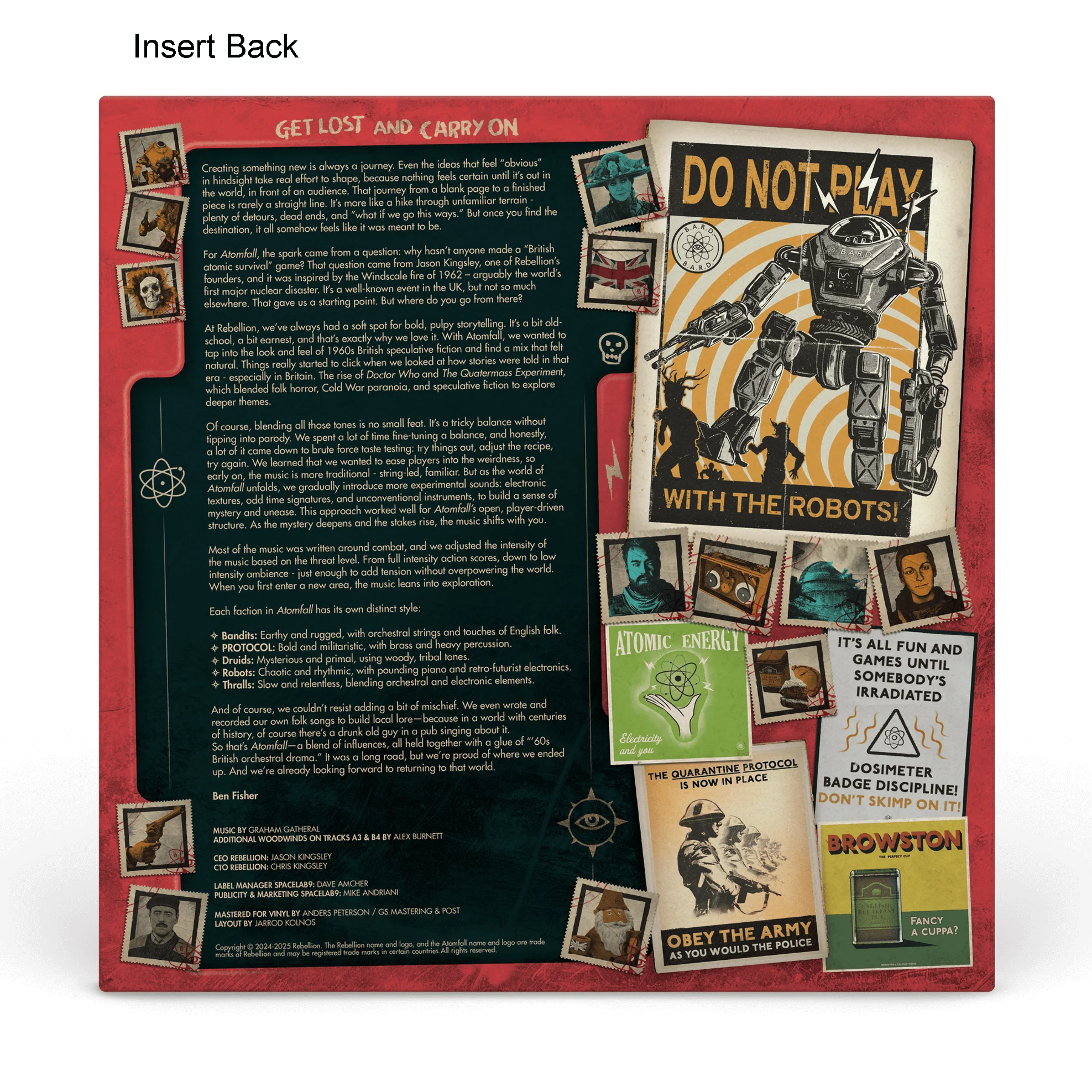Atomfall: Original Game Soundtrack LP - Image 6