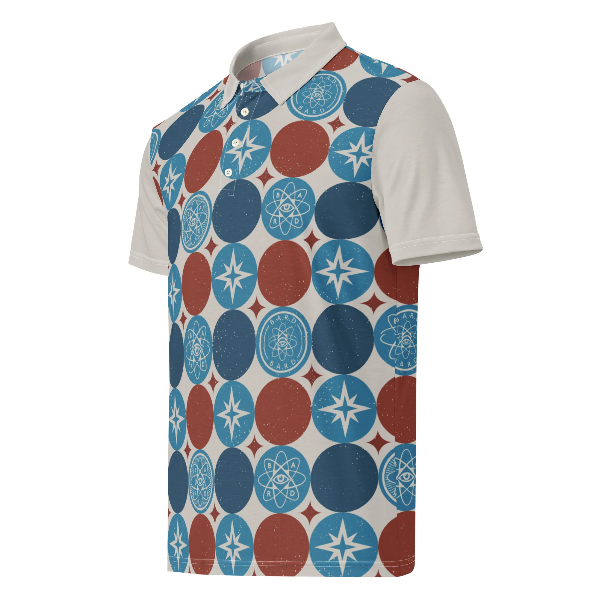 Atomfall Vintage Style Polo Shirt - Image 2