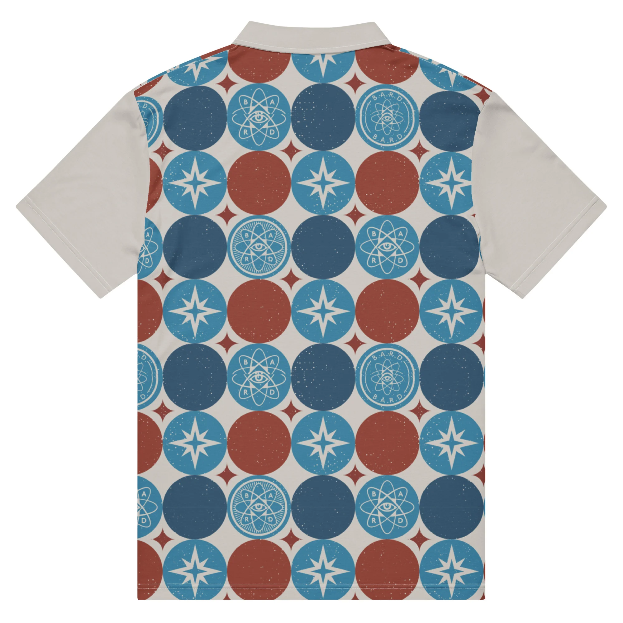 Atomfall Vintage Style Polo Shirt - Image 3