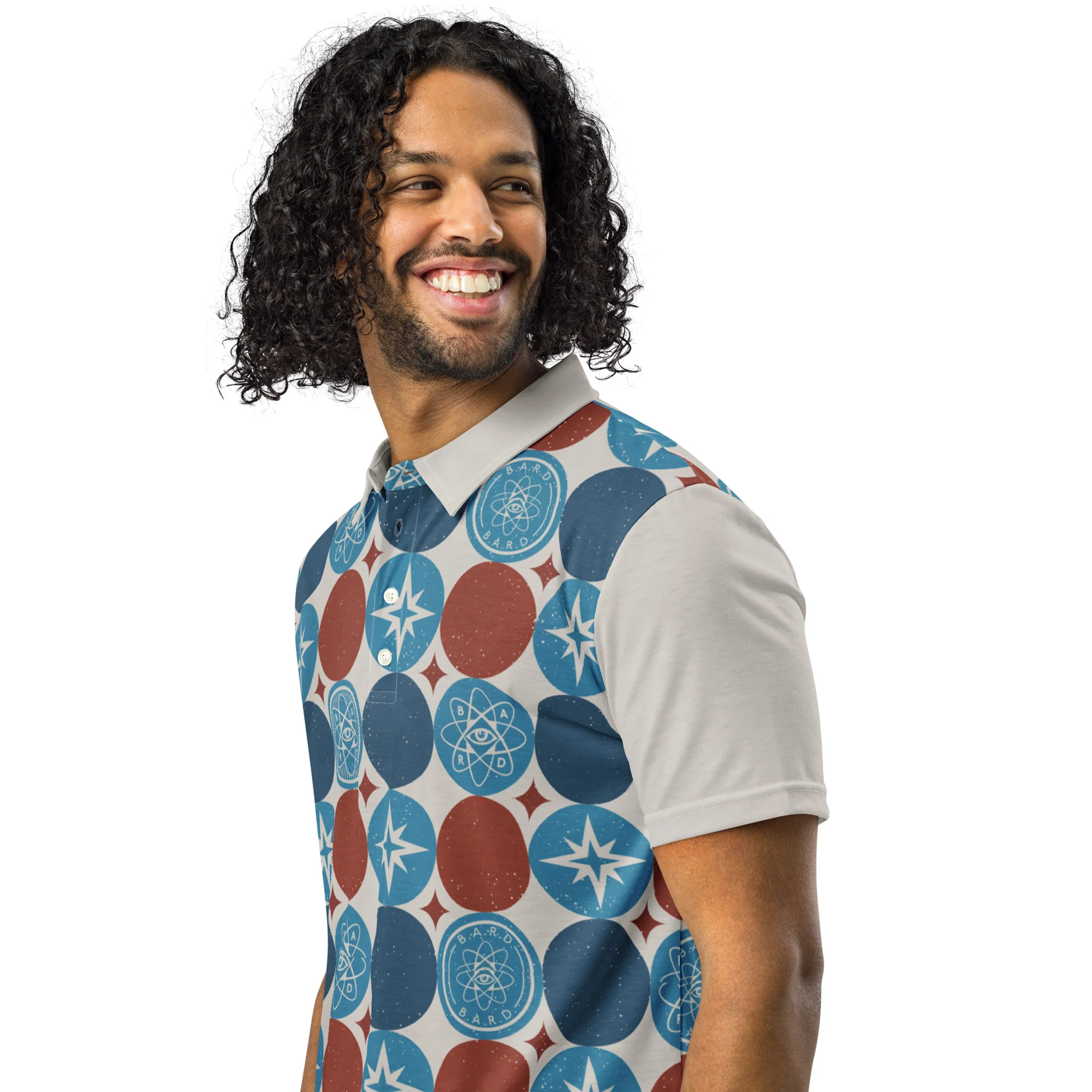 Atomfall Vintage Style Polo Shirt - Image 5