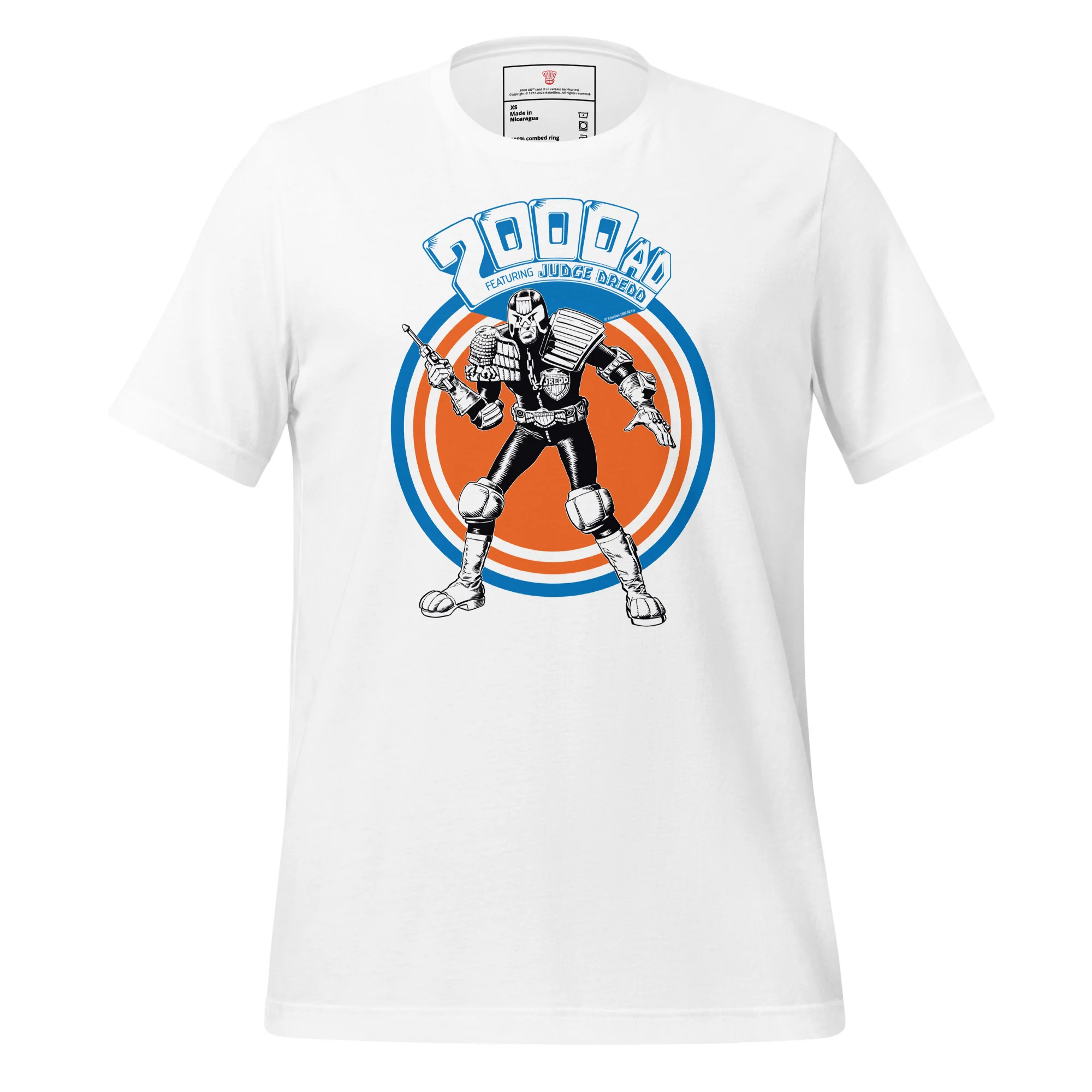 Brian Bolland Judge Dredd 'Target' T-Shirt - Image 3