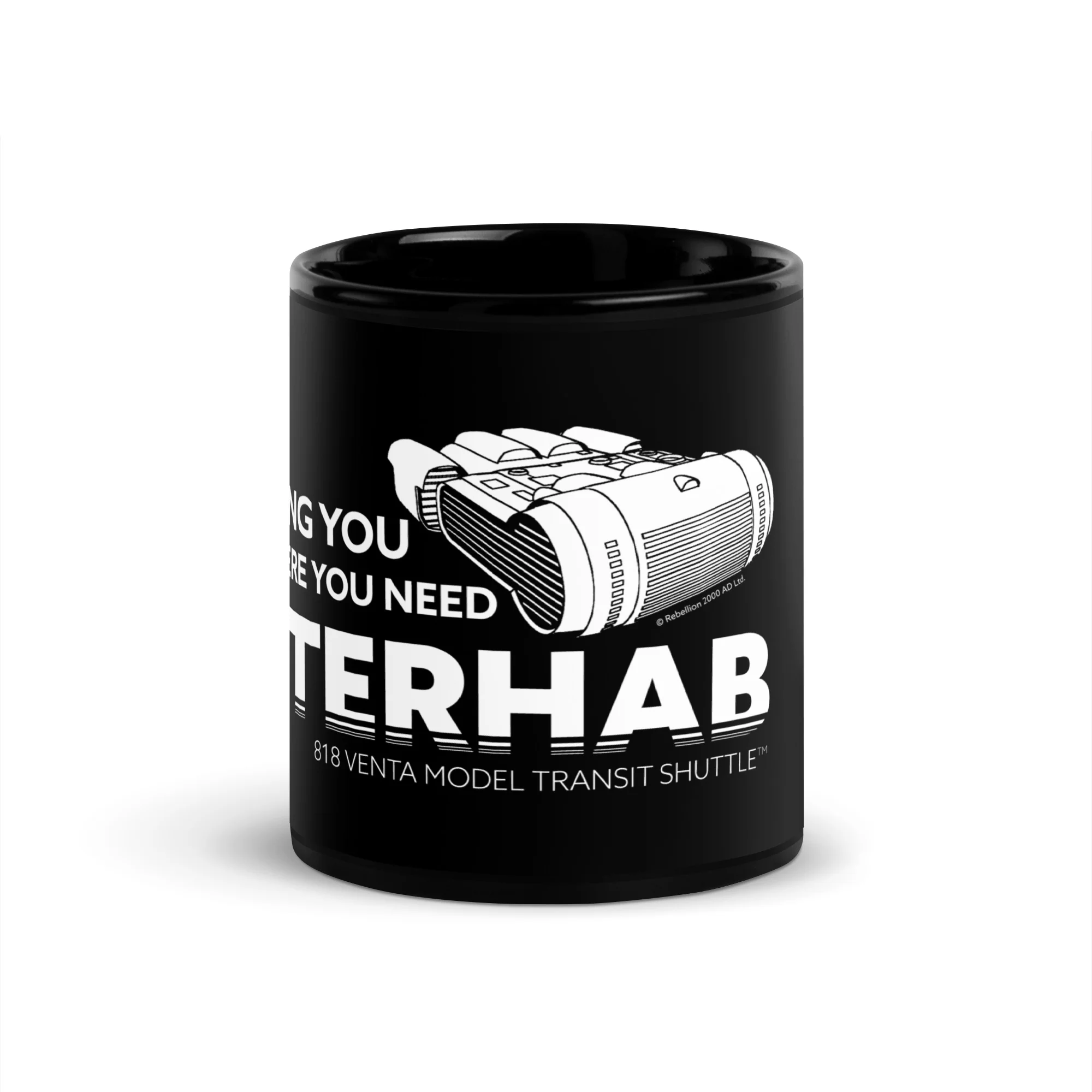 Brink Limited Edition Interhab Black Glossy Mug - Image 3