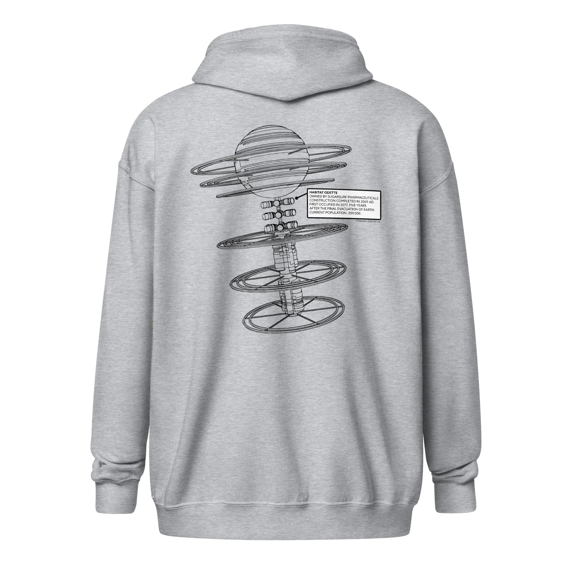 Brink Limited Edition Odette Habitat Zip Hoodie - Image 5