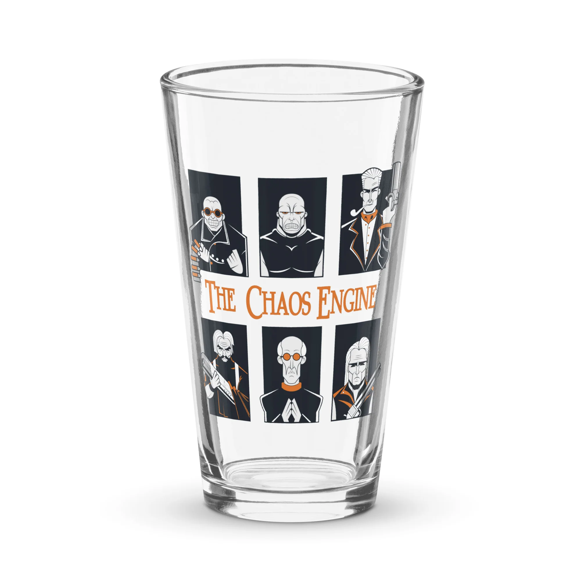 Chaos Engine Pint Glass