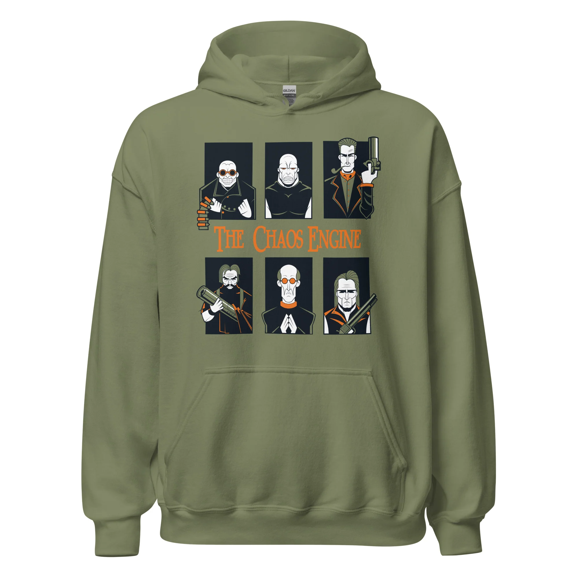 Chaos Engine Zip Hoodie