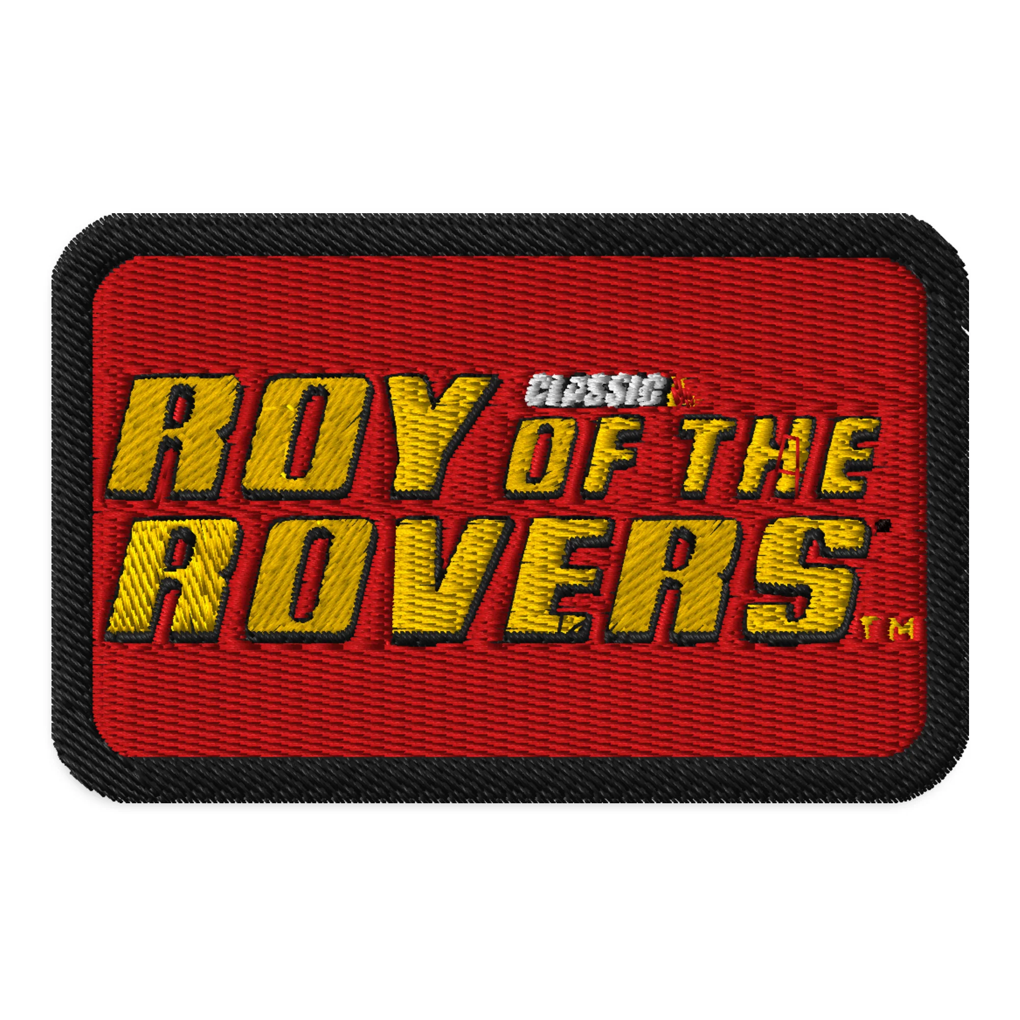 Classic Roy of the Rovers Embroidered Patch