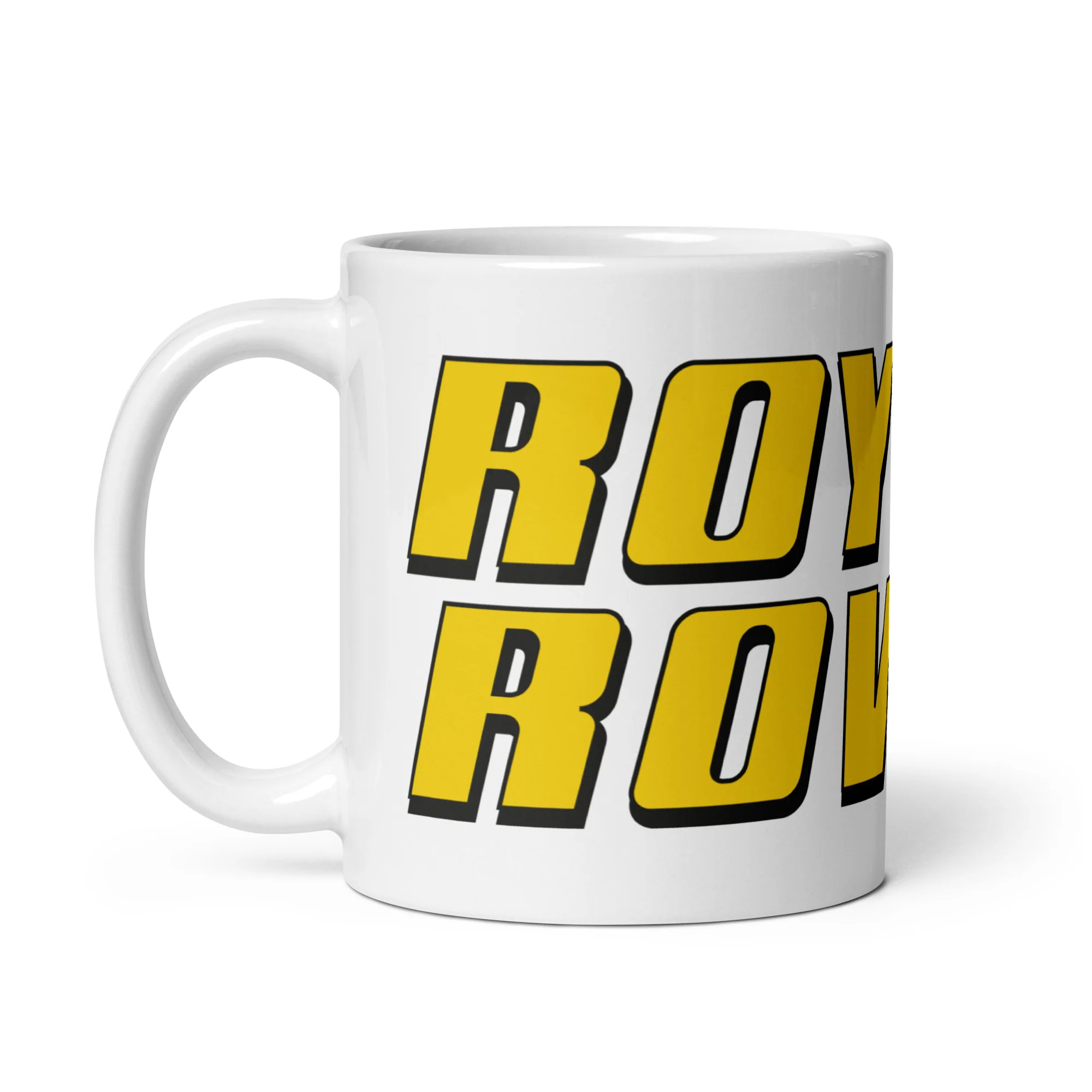 Classic Roy of the Rovers White Glossy Mug - Image 2