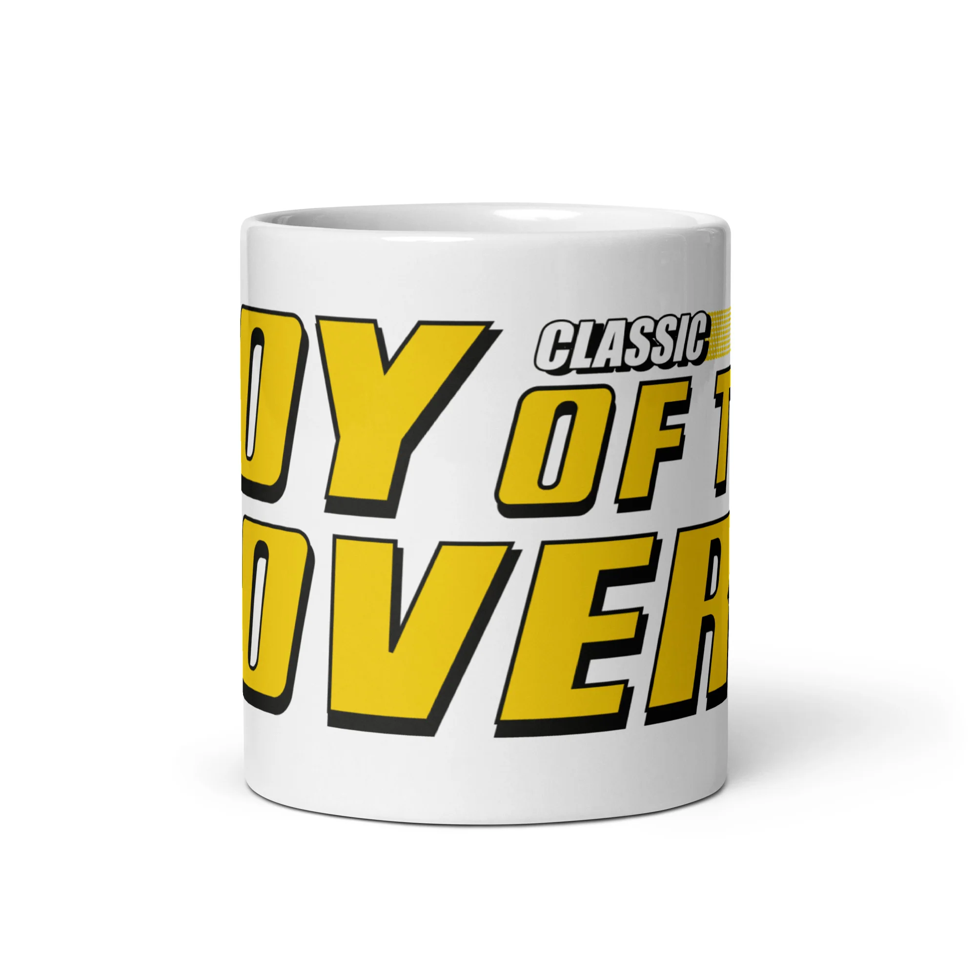 Classic Roy of the Rovers White Glossy Mug - Image 3