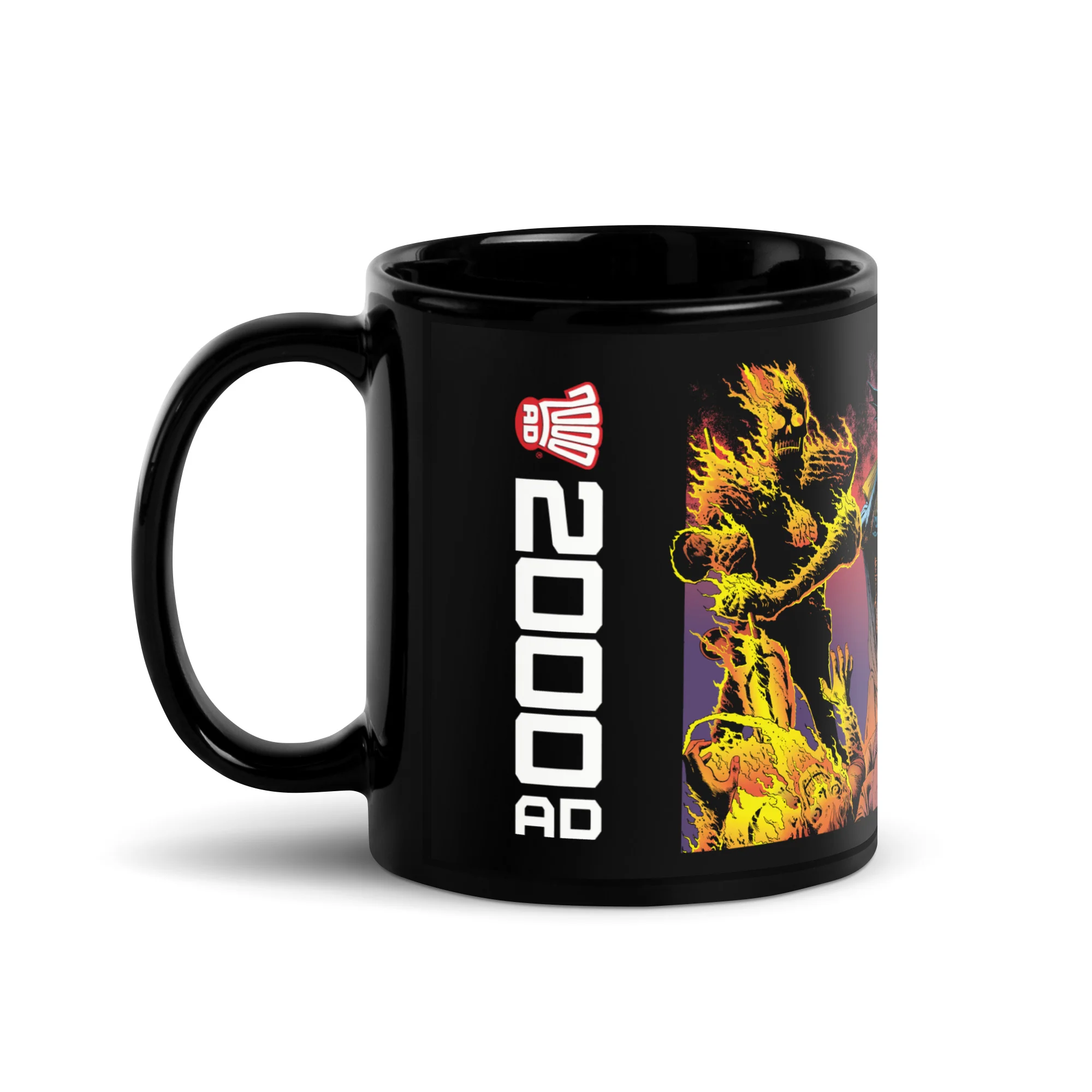 Dark Judges Black Glossy Mug - Image 2