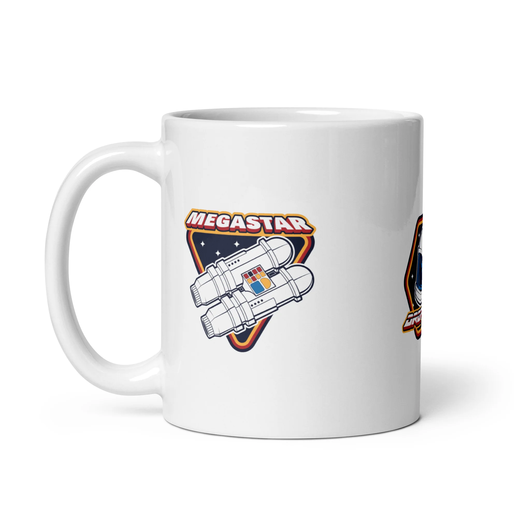Dropzone White glossy mug - Image 2